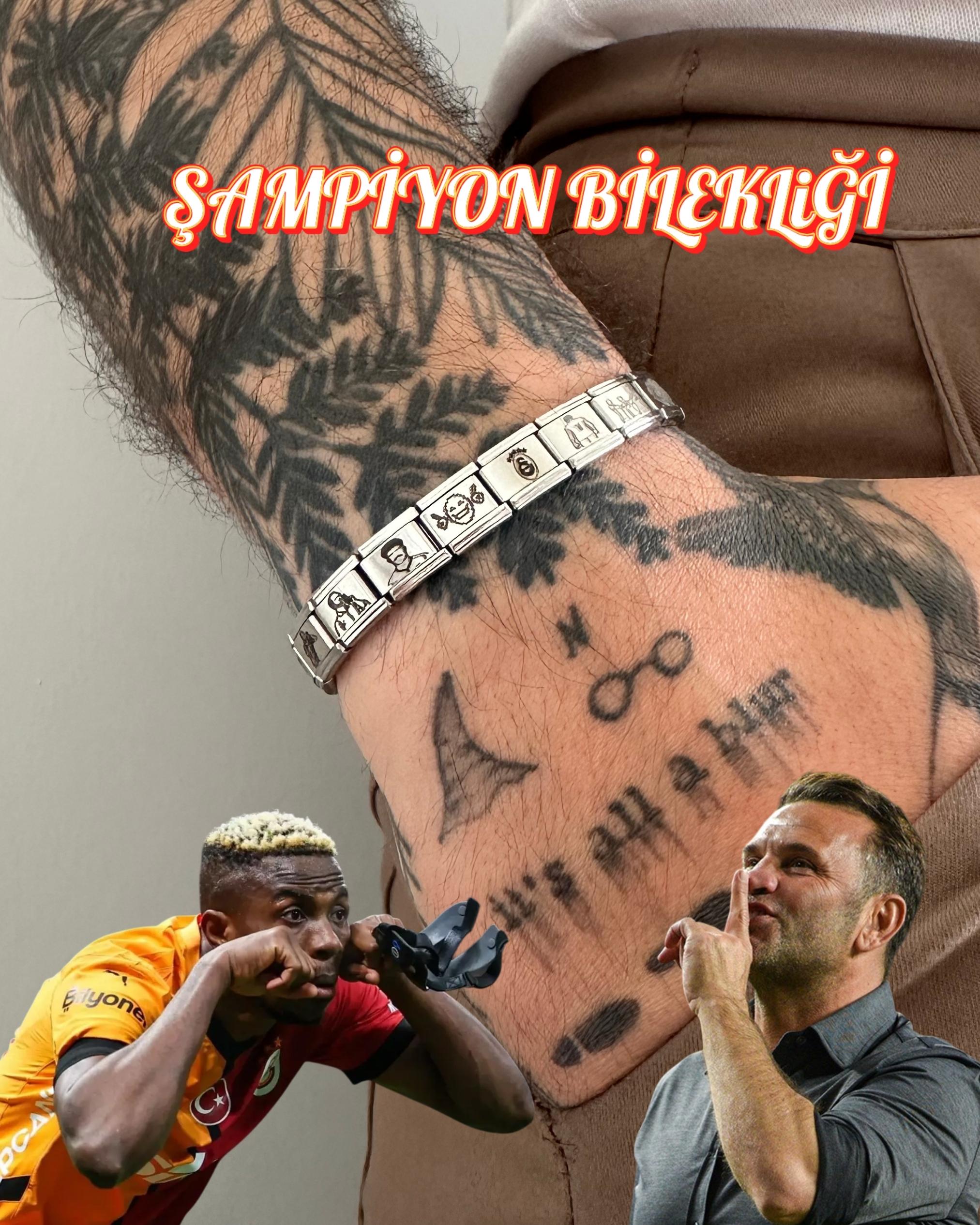 Şampiyon Galatasaray Taraftar Bilekliği Yeni Sezon (Ay Yıldız Taraftar Bilekliği Hediye)