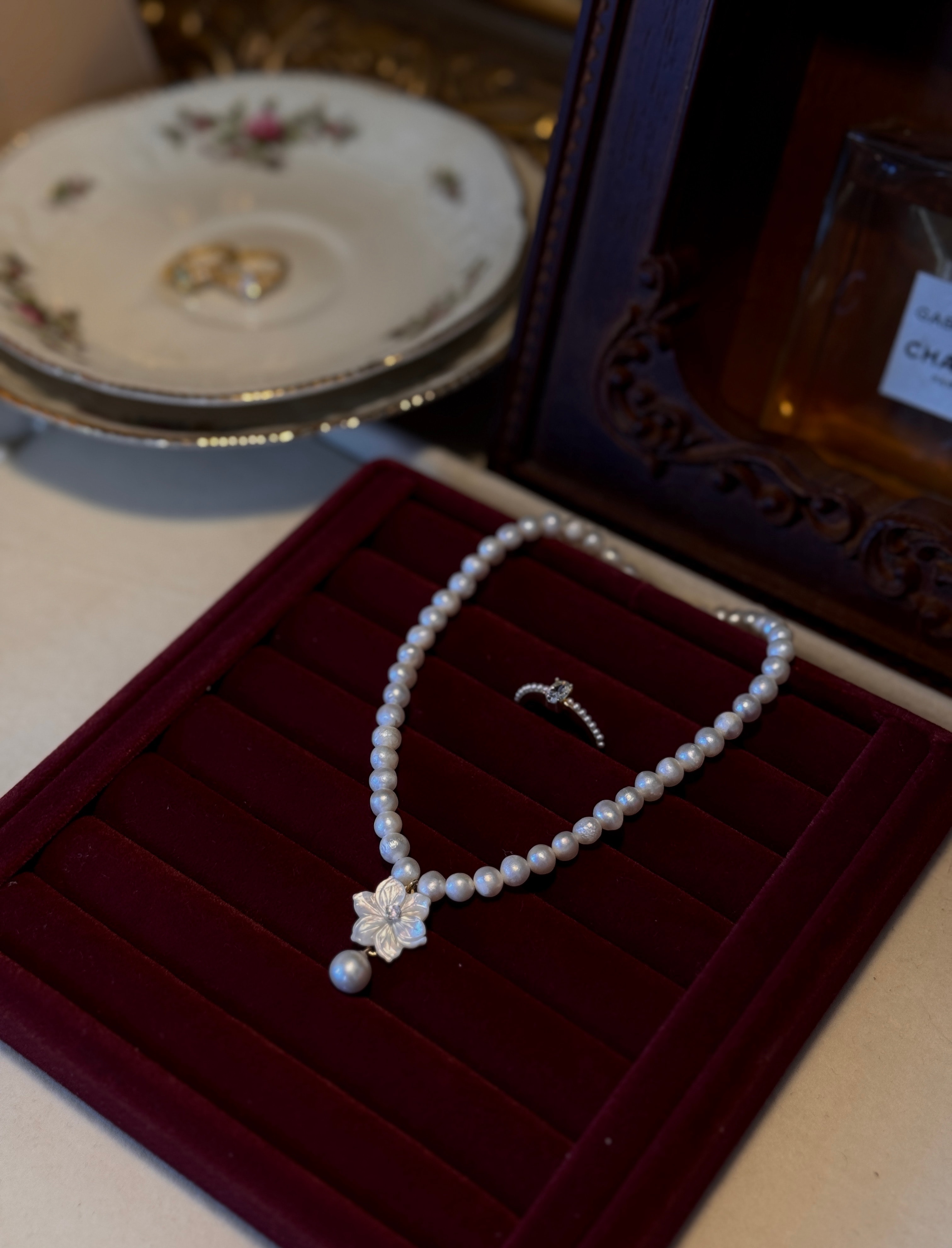Jasmine Pearl Necklace / Yasemin İnci Kolye 