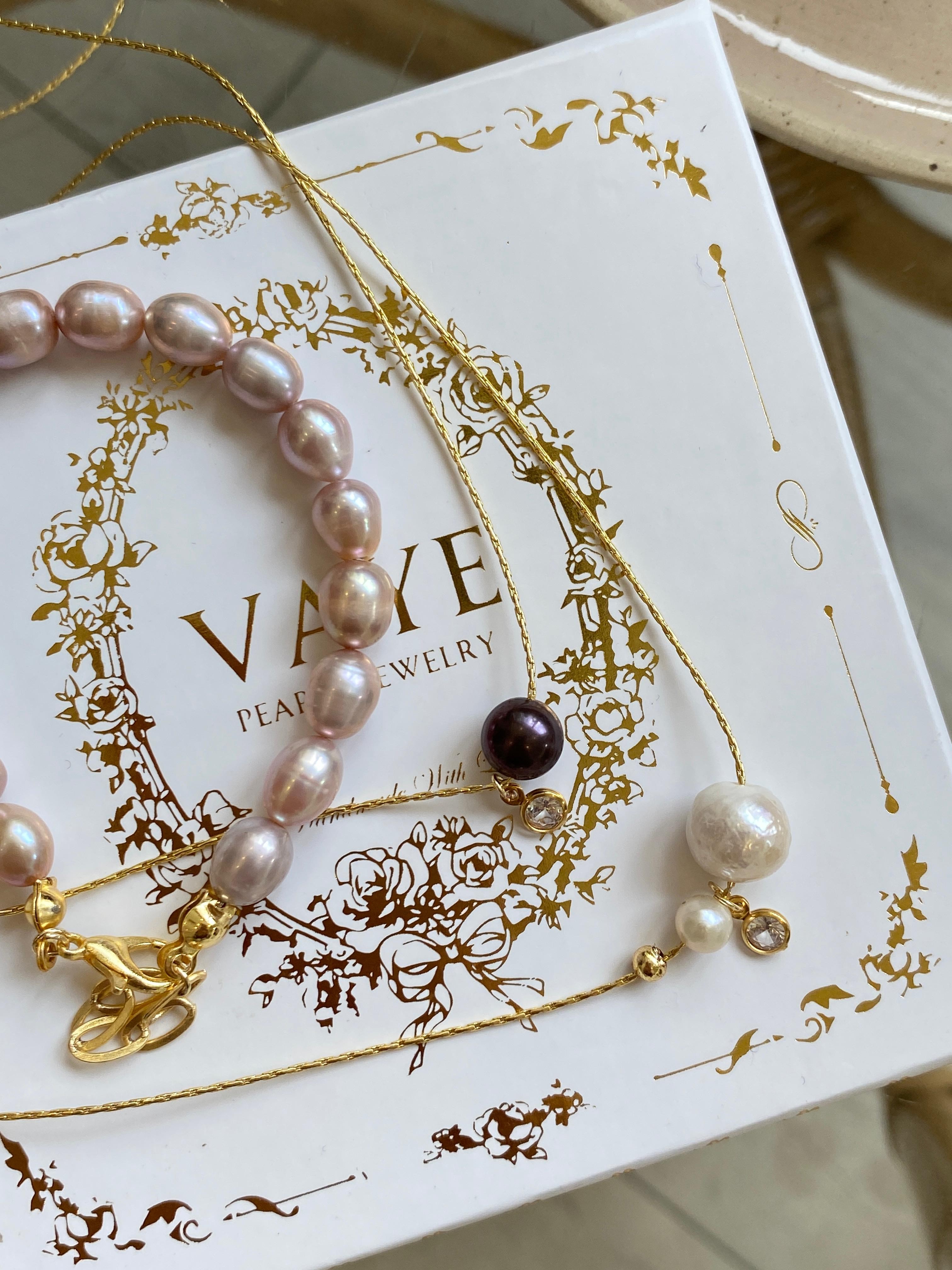 Violette Pink İnci Bileklik