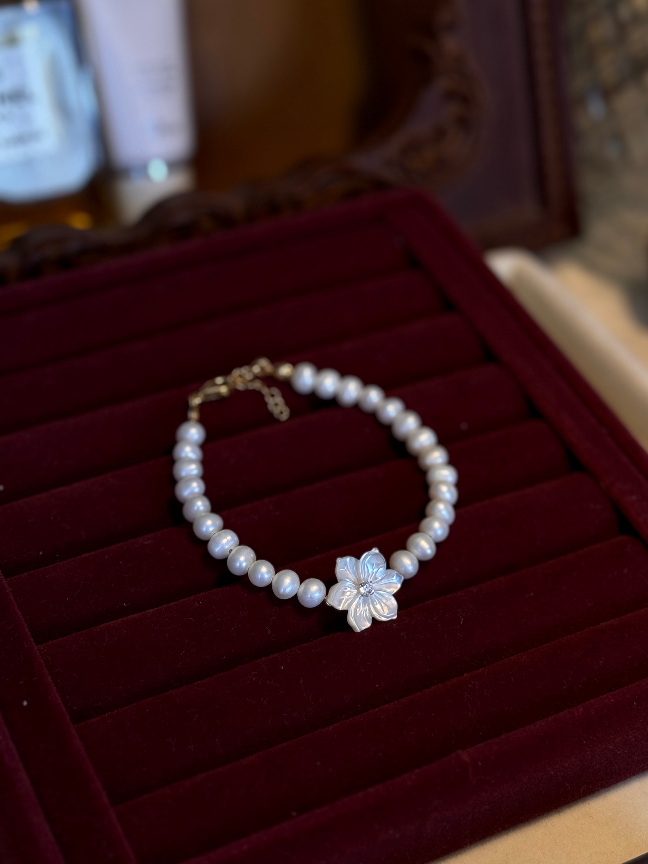 Jasmine Pearl Bracelet