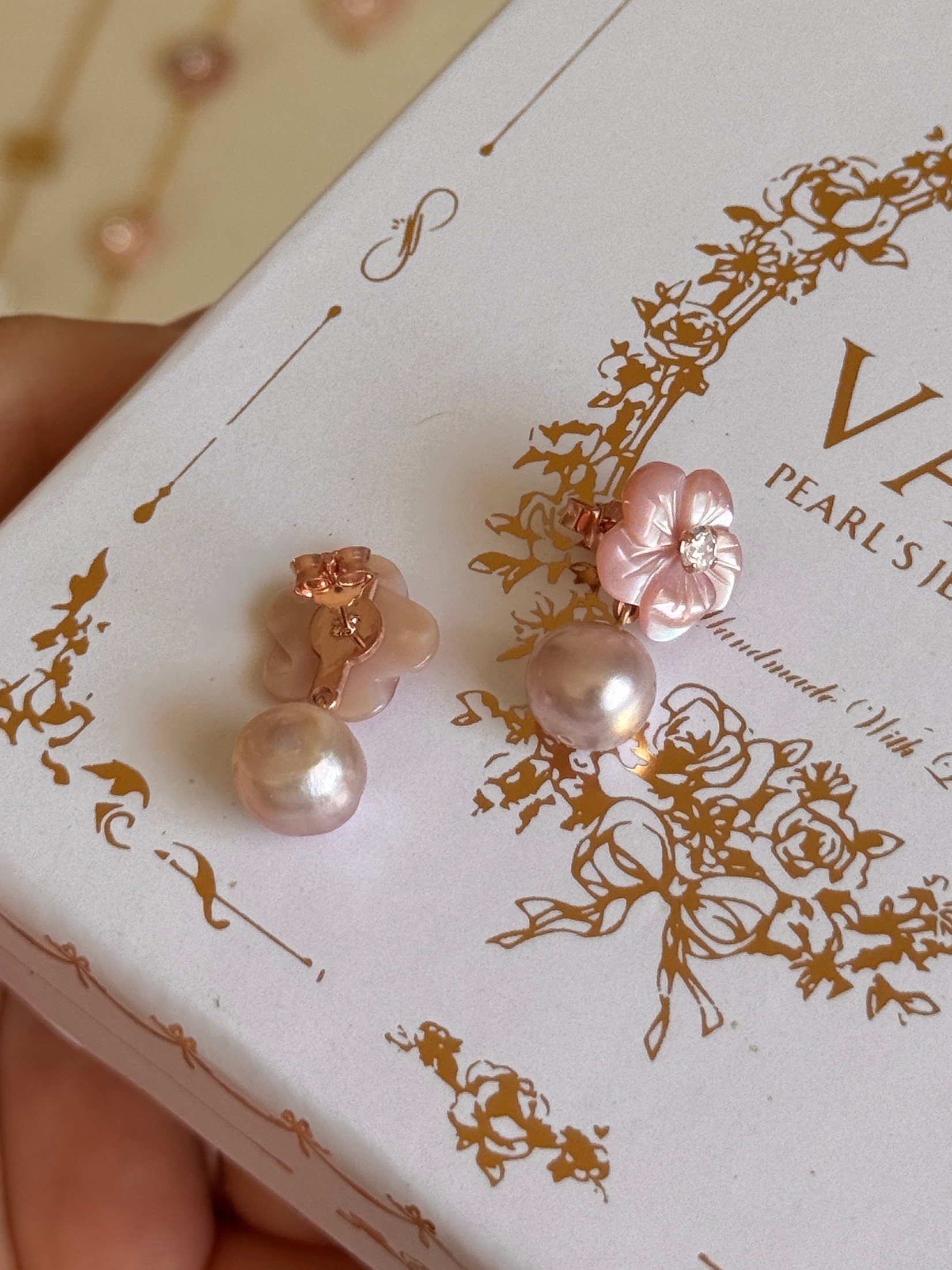 Morina Pink Earring