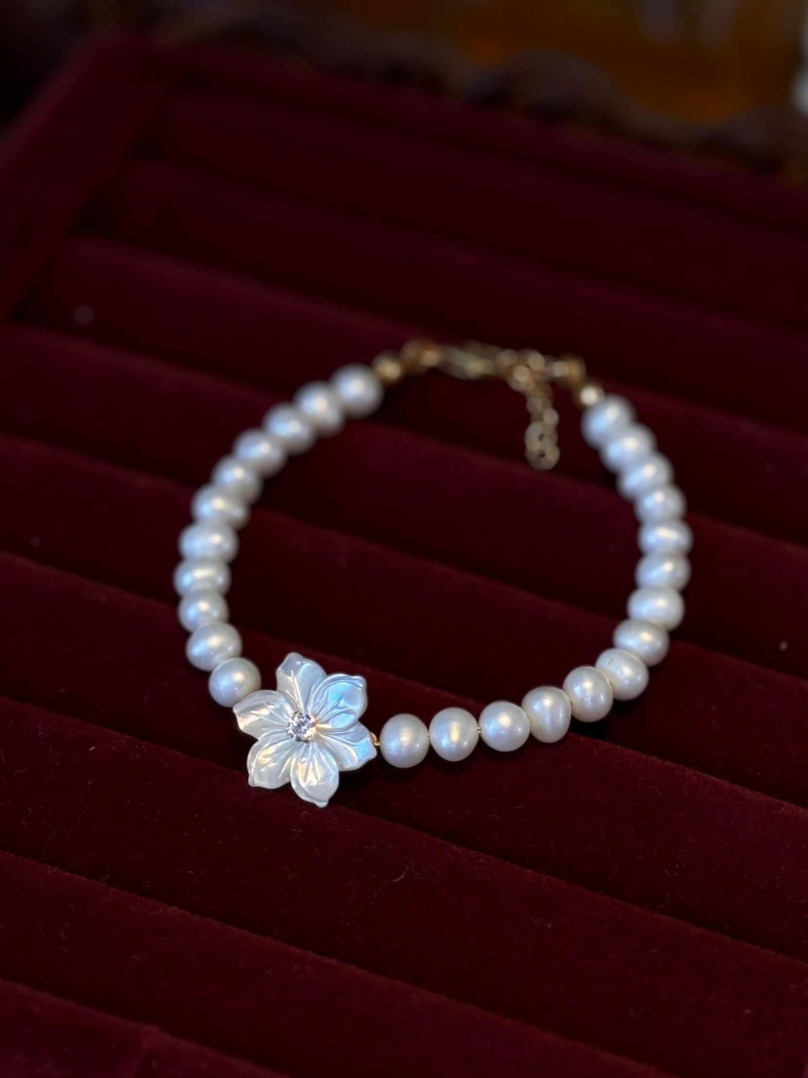 Jasmine Pearl Bracelet