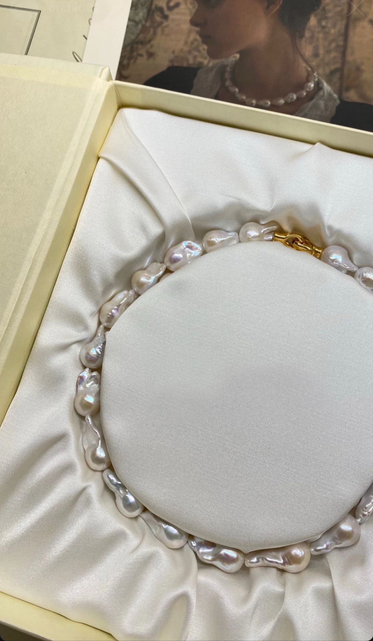 Barok Okyanus İnci Kolye