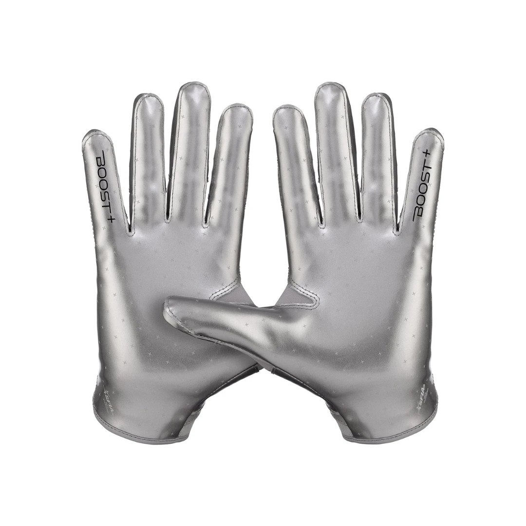 Stealth 6 Boost Plus Futbol Eldiveni Solid -Chrome