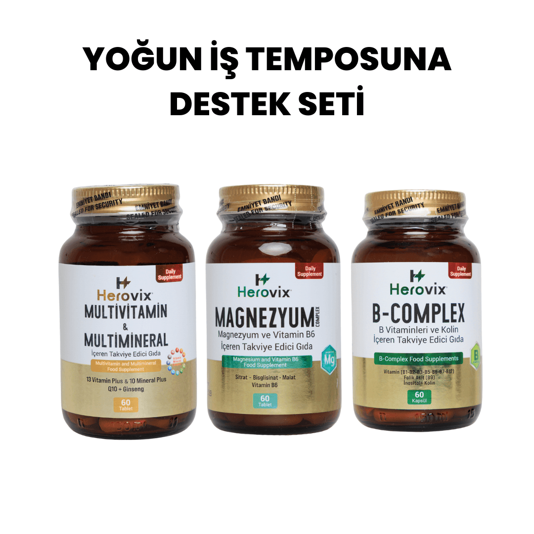 Herovix Yoğun İş Temposuna Destek Seti