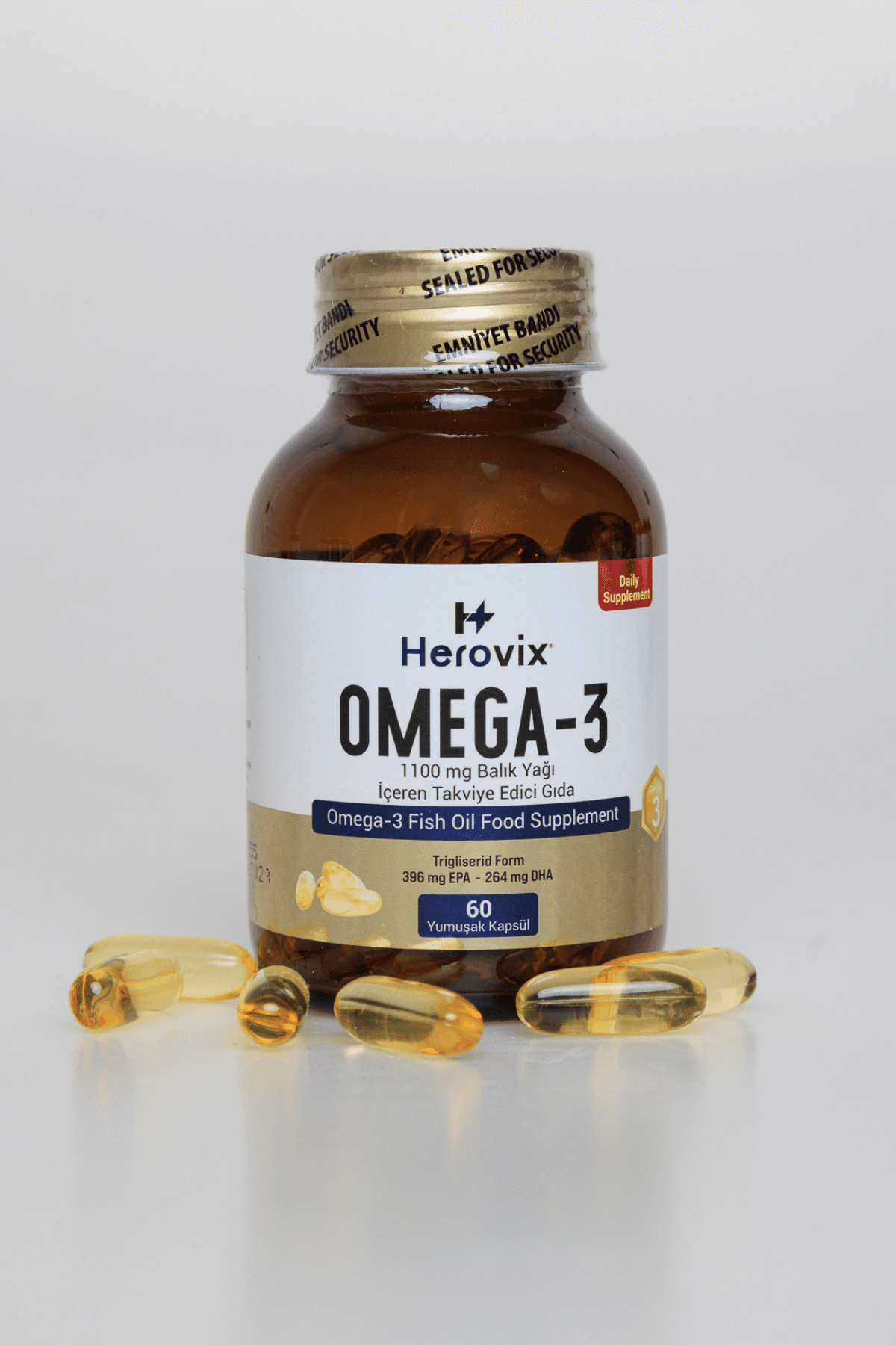 Herovix Omega 3 1100 Mg 60 Softjel