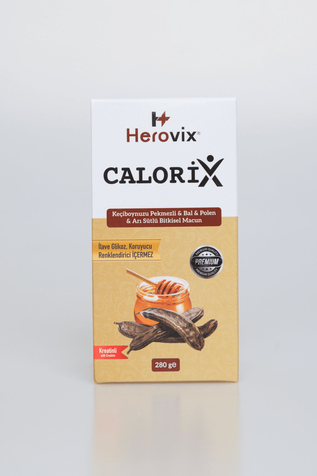 Calorix Keçiboynuzu Pekmezli & Bal & Polen Ve Arı Sütlü Bitkisel Macun 280 Gr