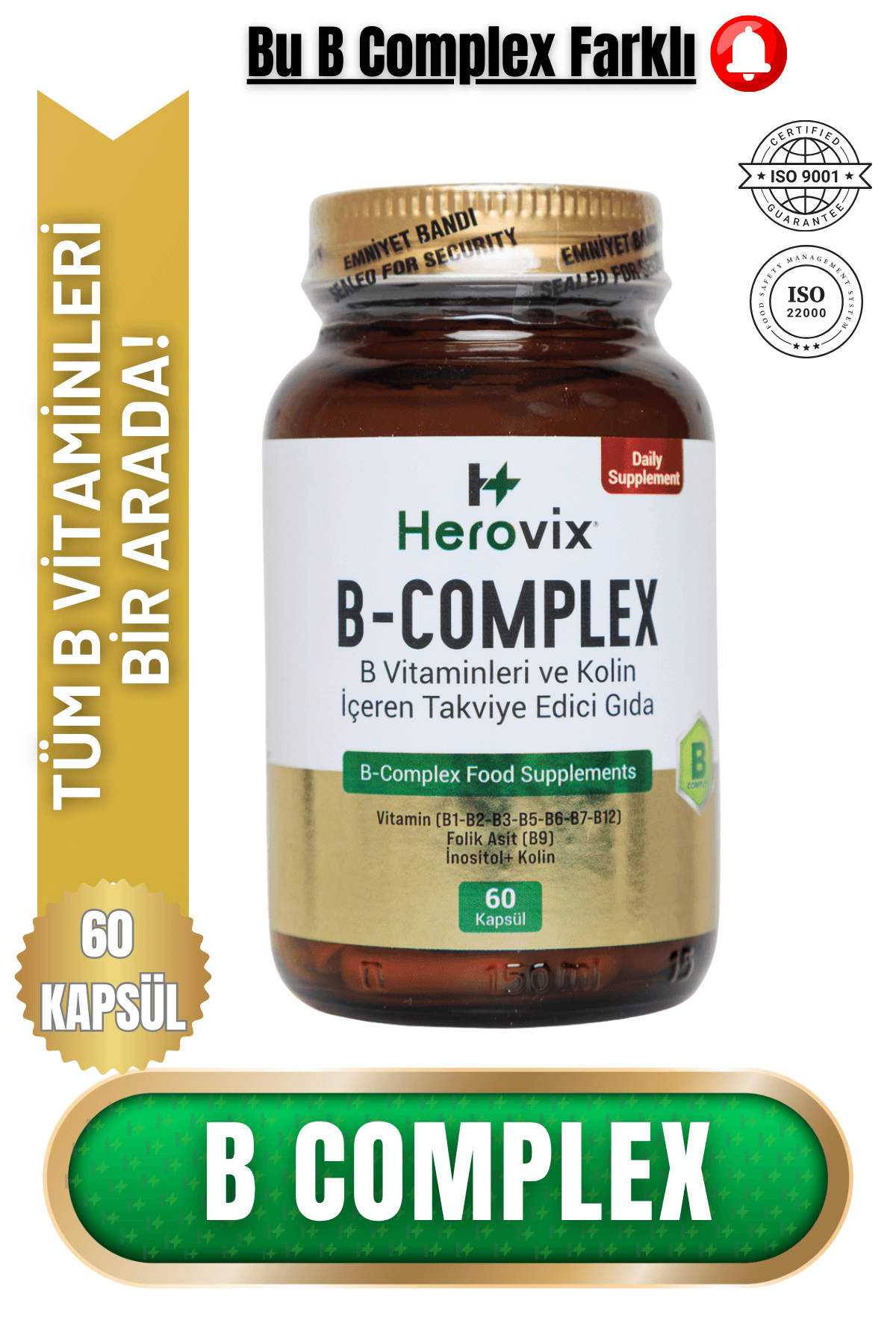 Herovix B Complex 60 Tablet