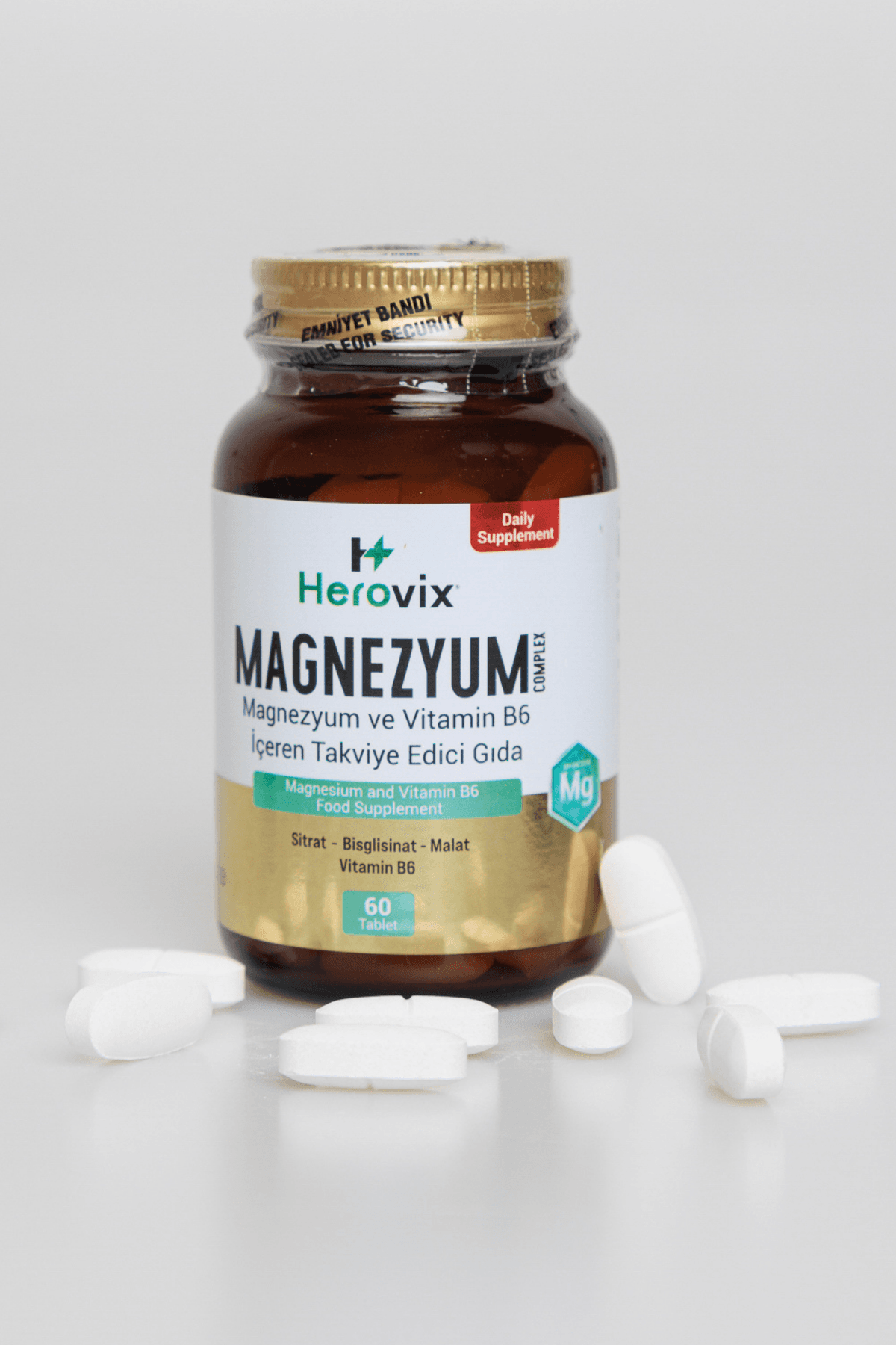 Herovix Magnezyum Complex 60 Tablet