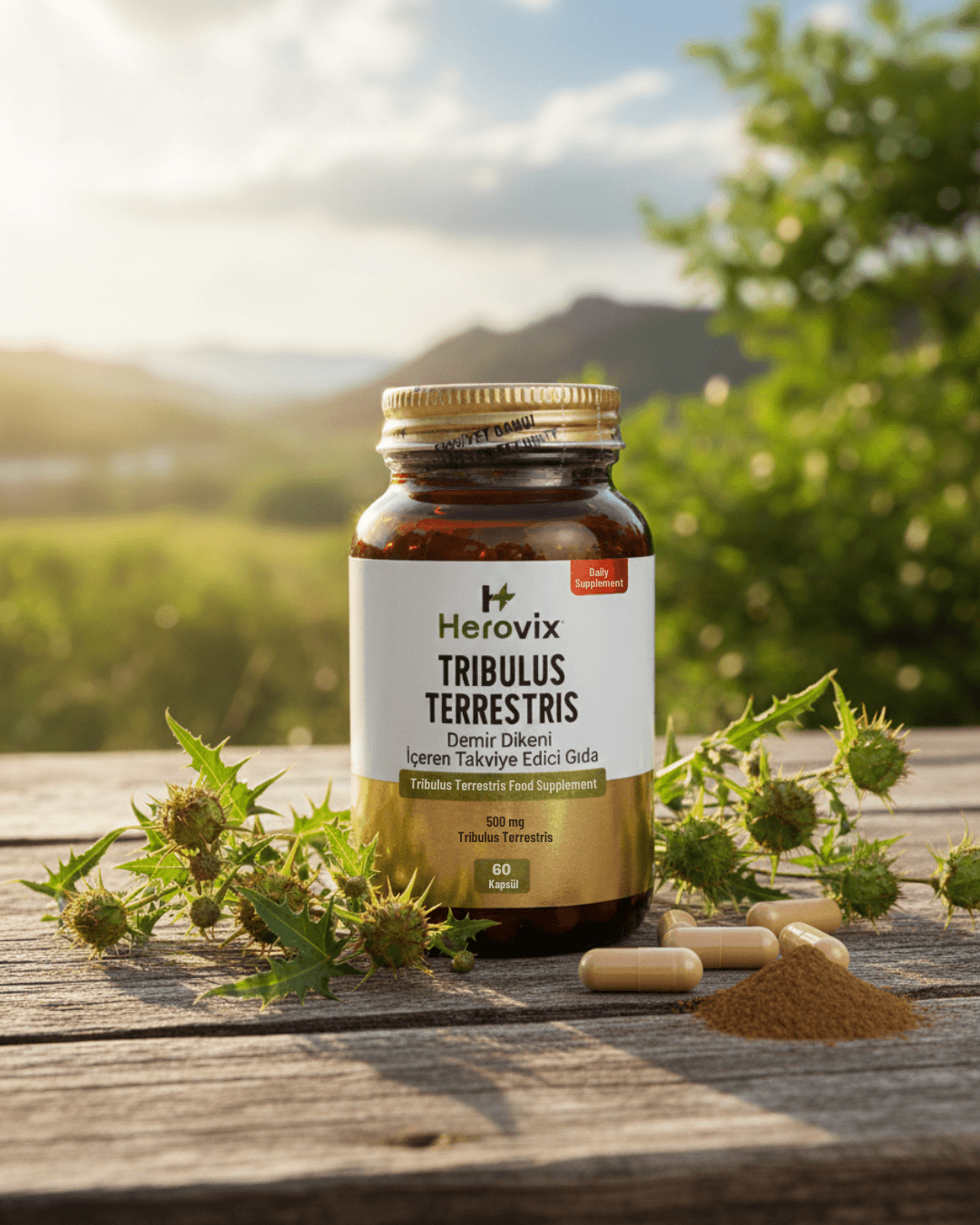 Herovix Tribulus Terrestris 60 Kapsül