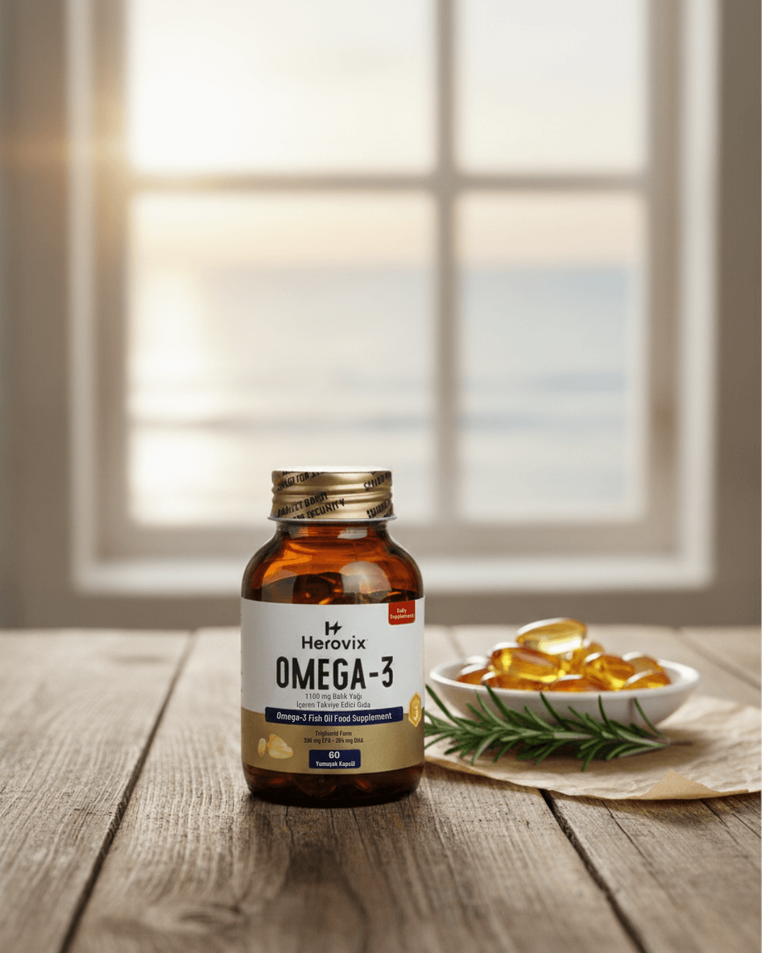 Herovix Omega 3 1100 Mg 60 Softjel