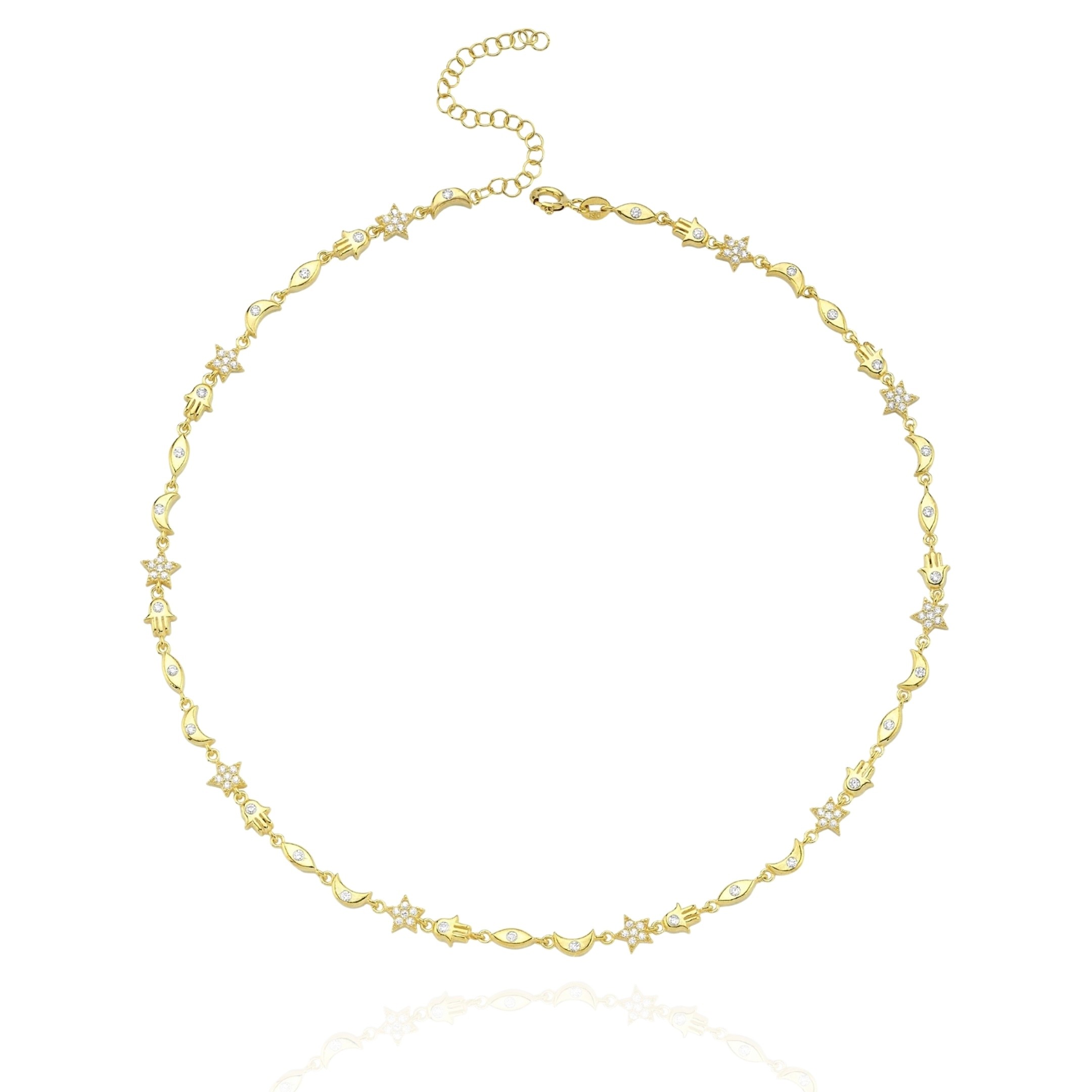 MIXED NECKLACE 925