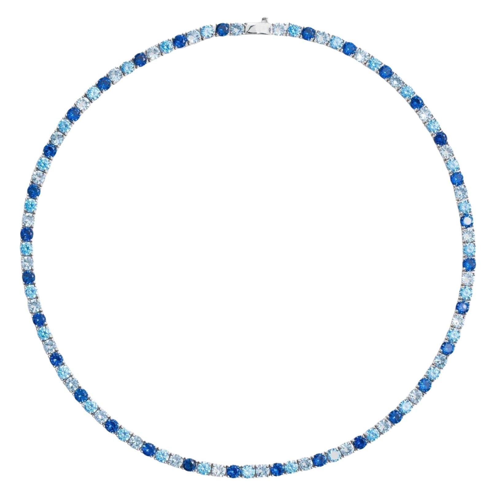 TRIBLUE TENNIS CHAIN 925