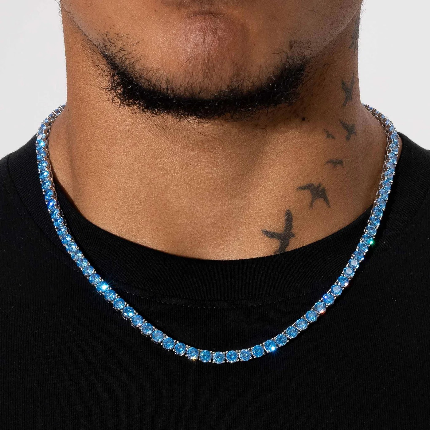 BLUE TENNIS CHAIN
