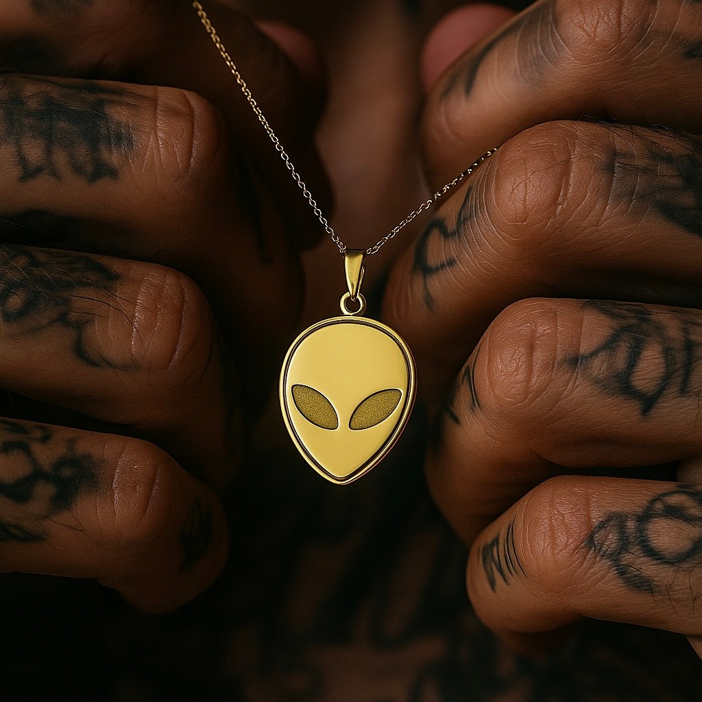 ALIEN NECKLACE 925