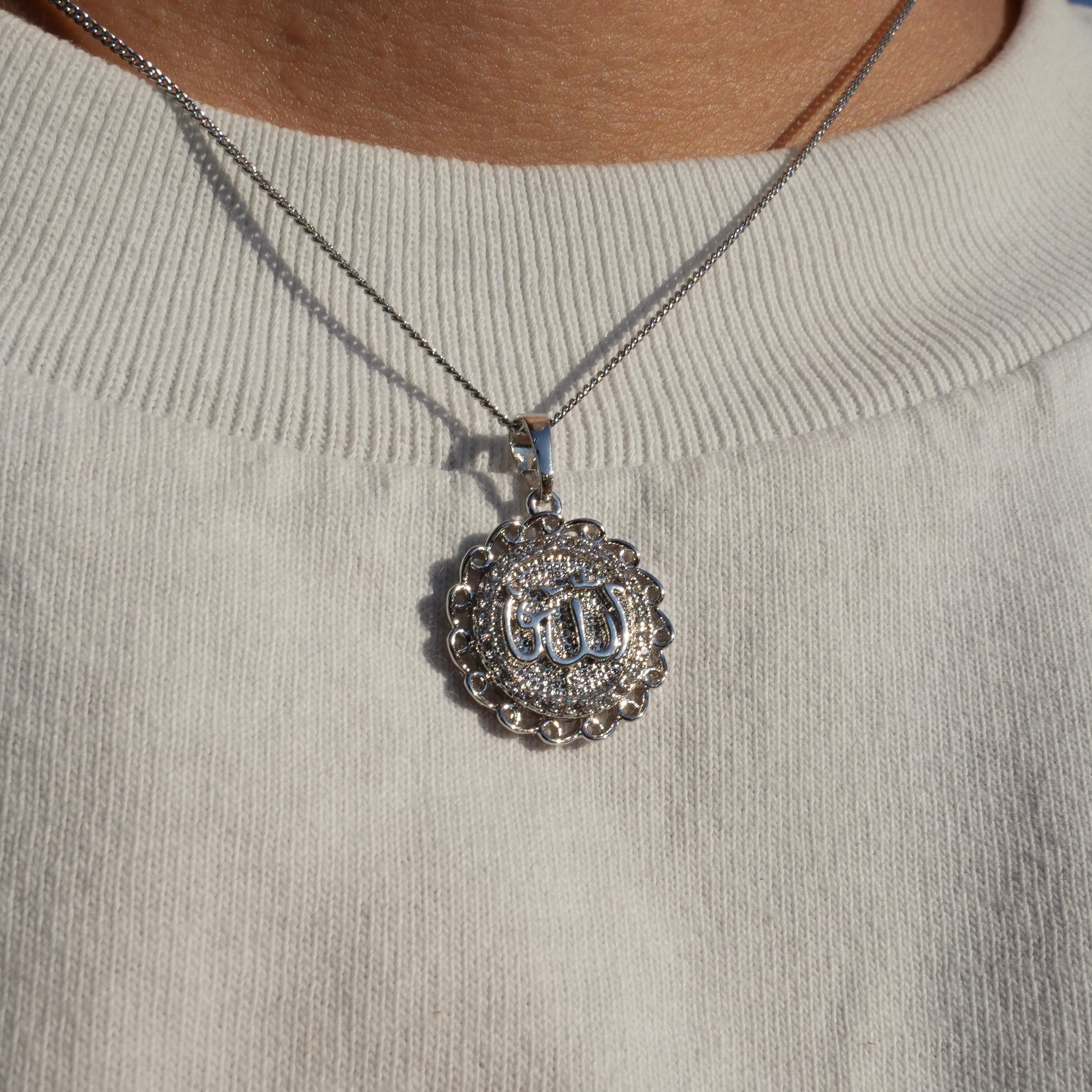 ENGRAVED "ALLAH" NECKLACE 