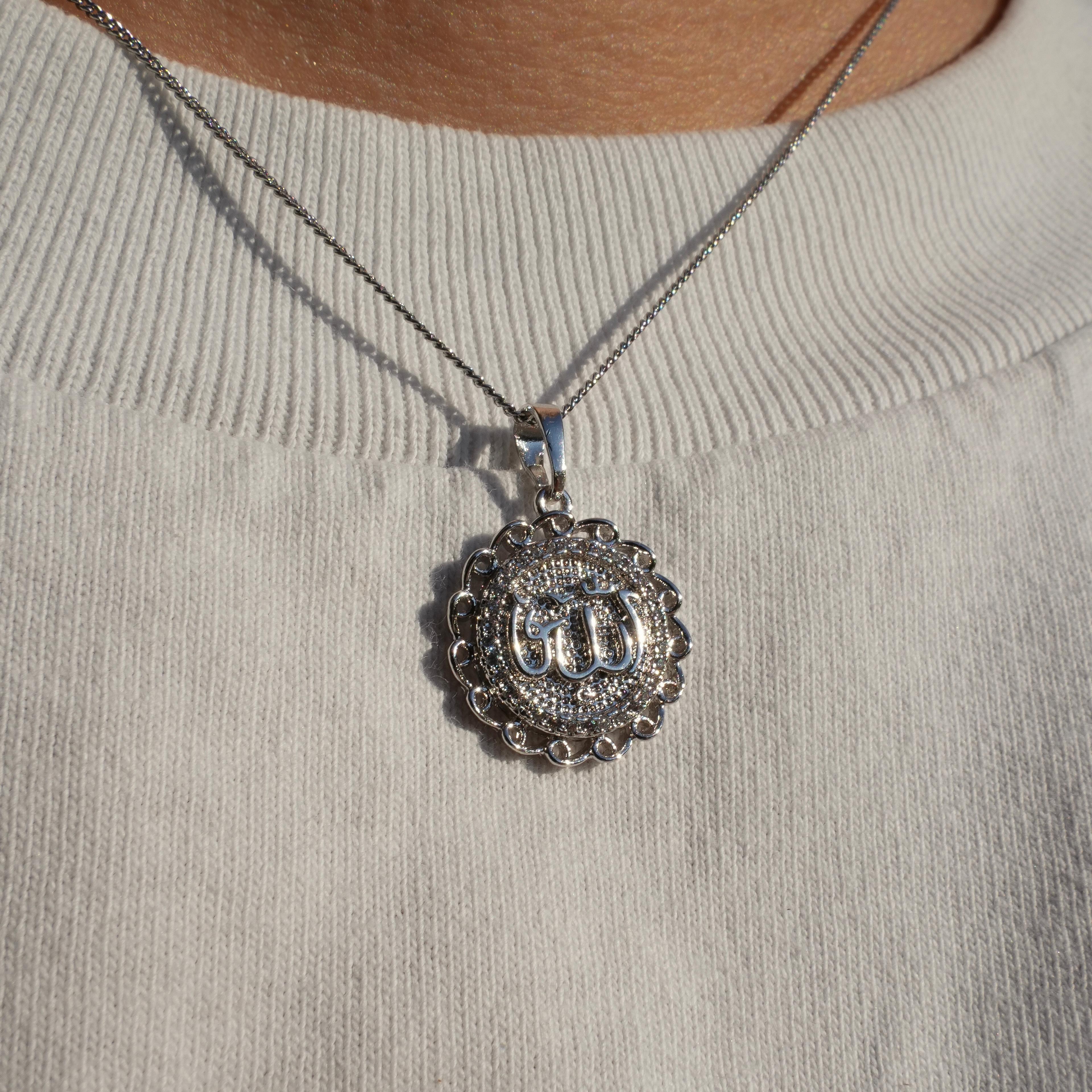 ENGRAVED "ALLAH" NECKLACE 