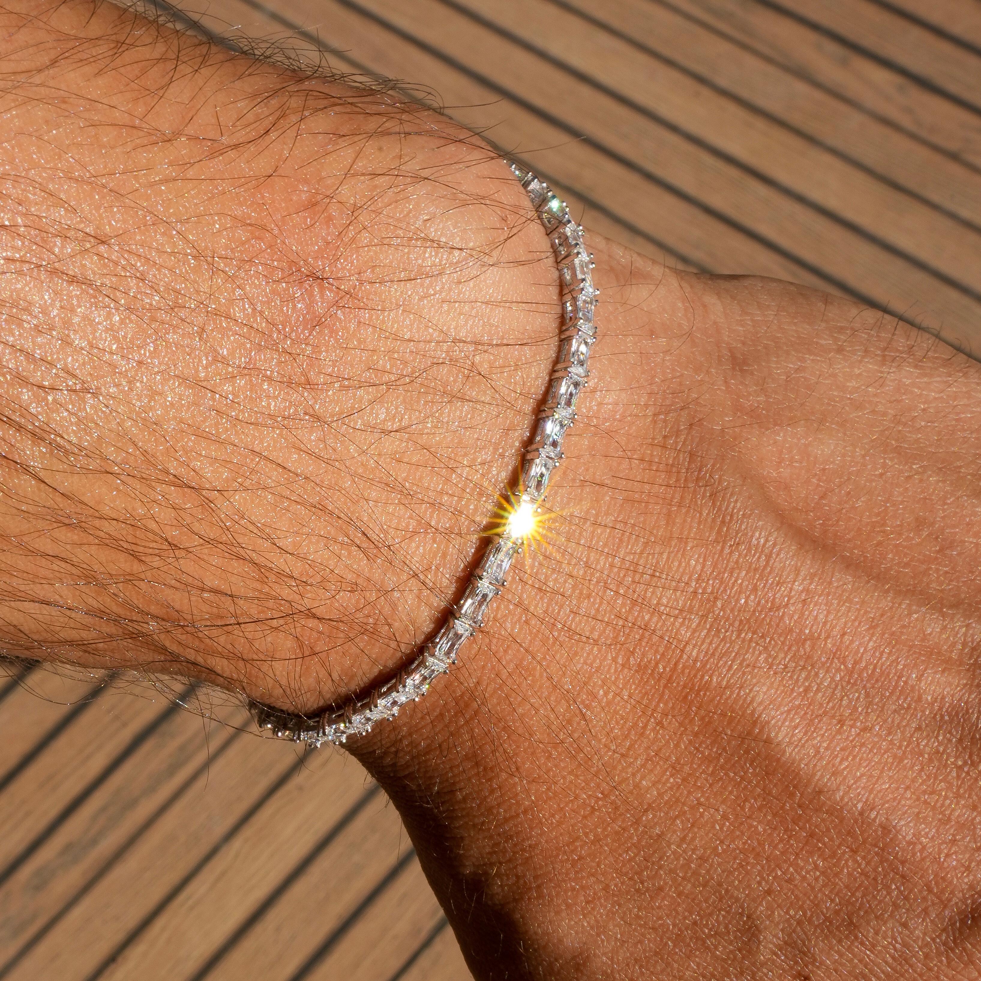THIN BAUGETTE BRACELET 925