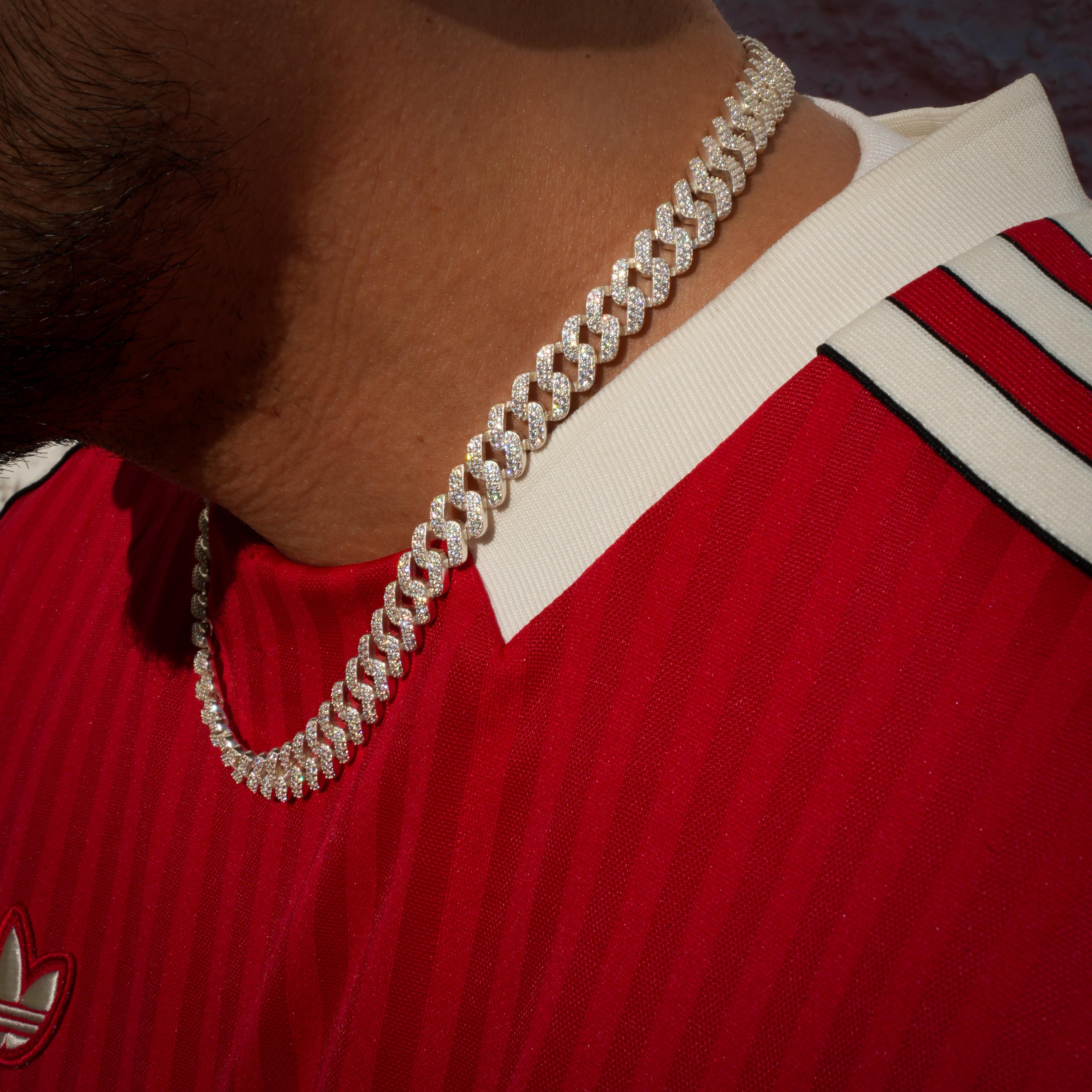ICED OUT CUBAN NECKLACE 925