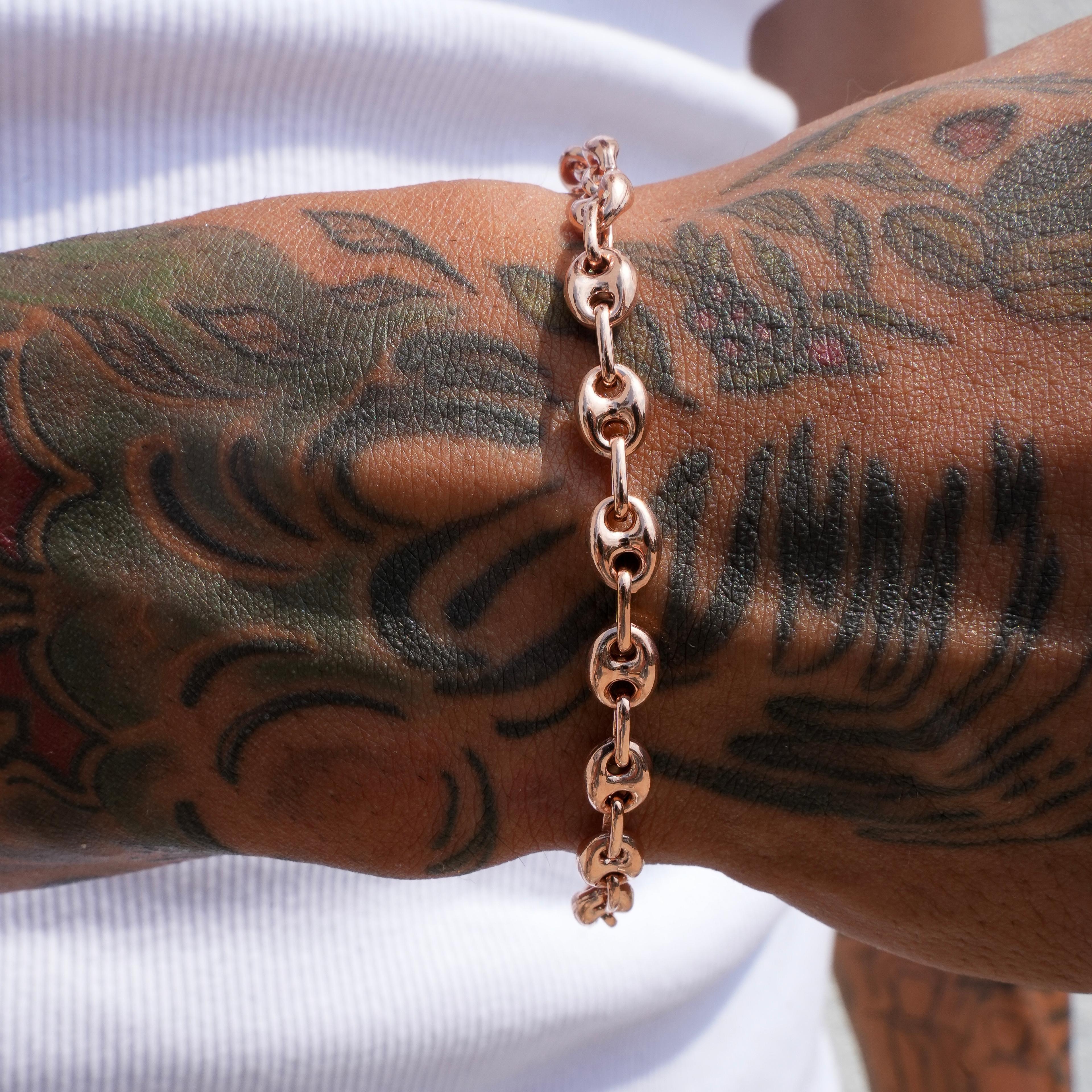 OVAL LINK BRACELET 925