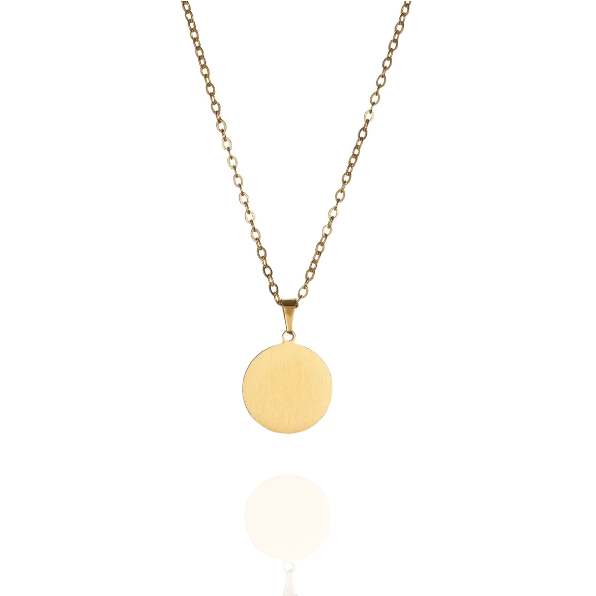 MEDALLION NECKLACE 925