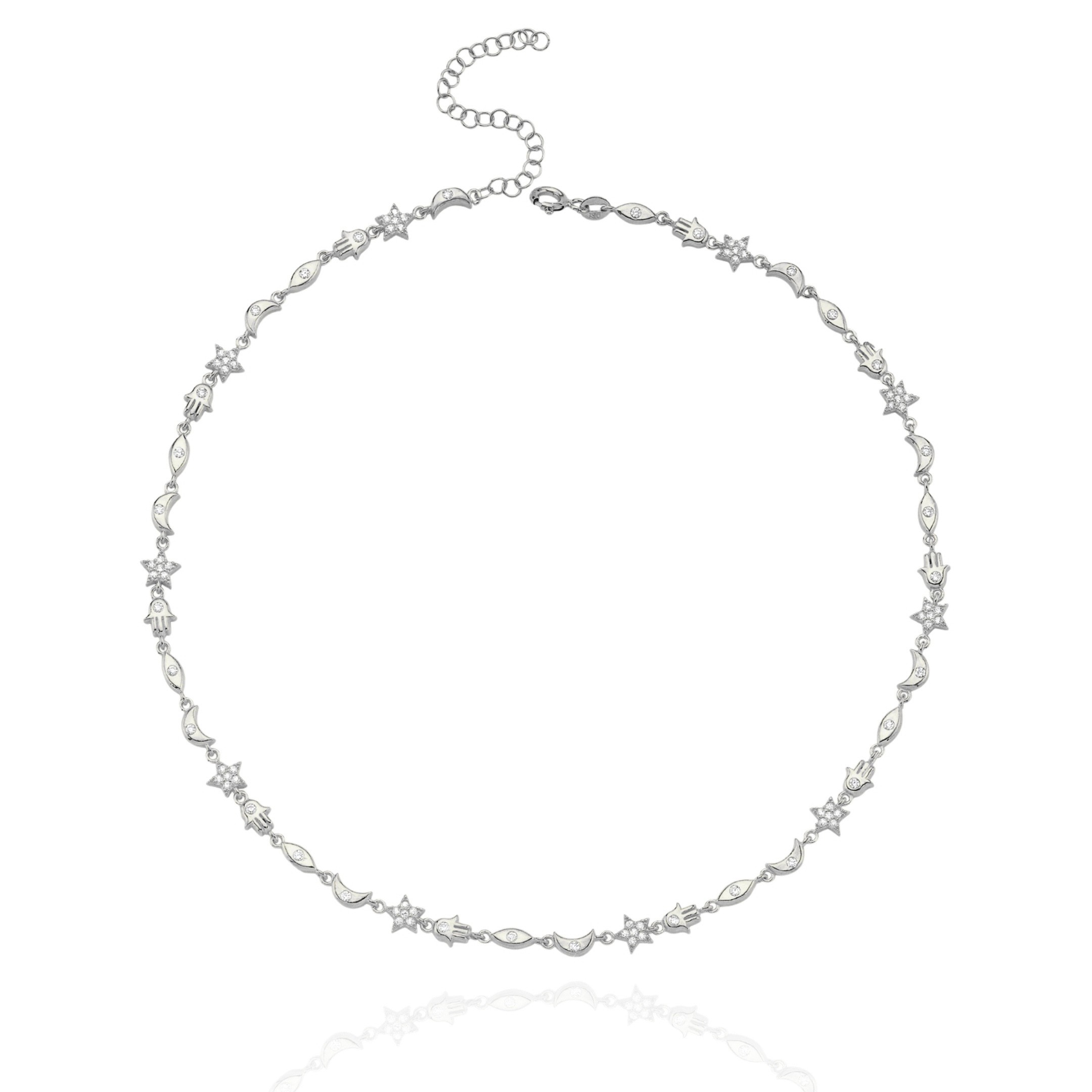 MIXED NECKLACE 925