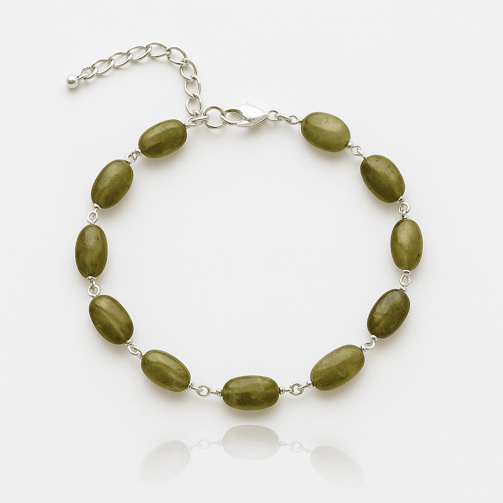 NATURAL STONE BRACELET 925
