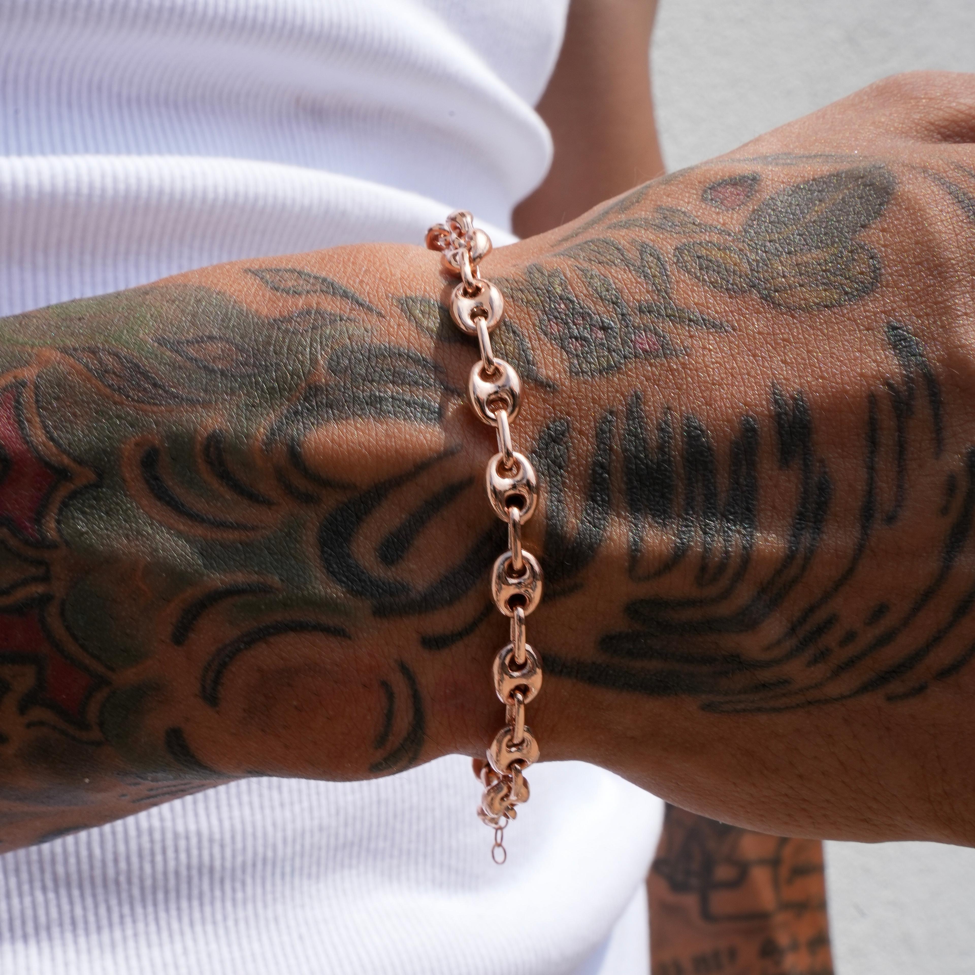OVAL LINK BRACELET 925