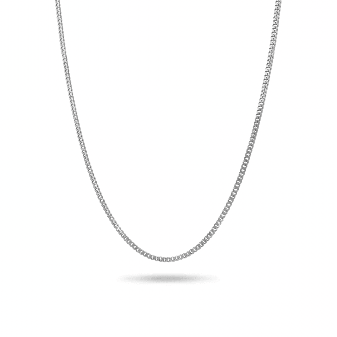 MICRO CUBAN CHAIN - SILVER 925