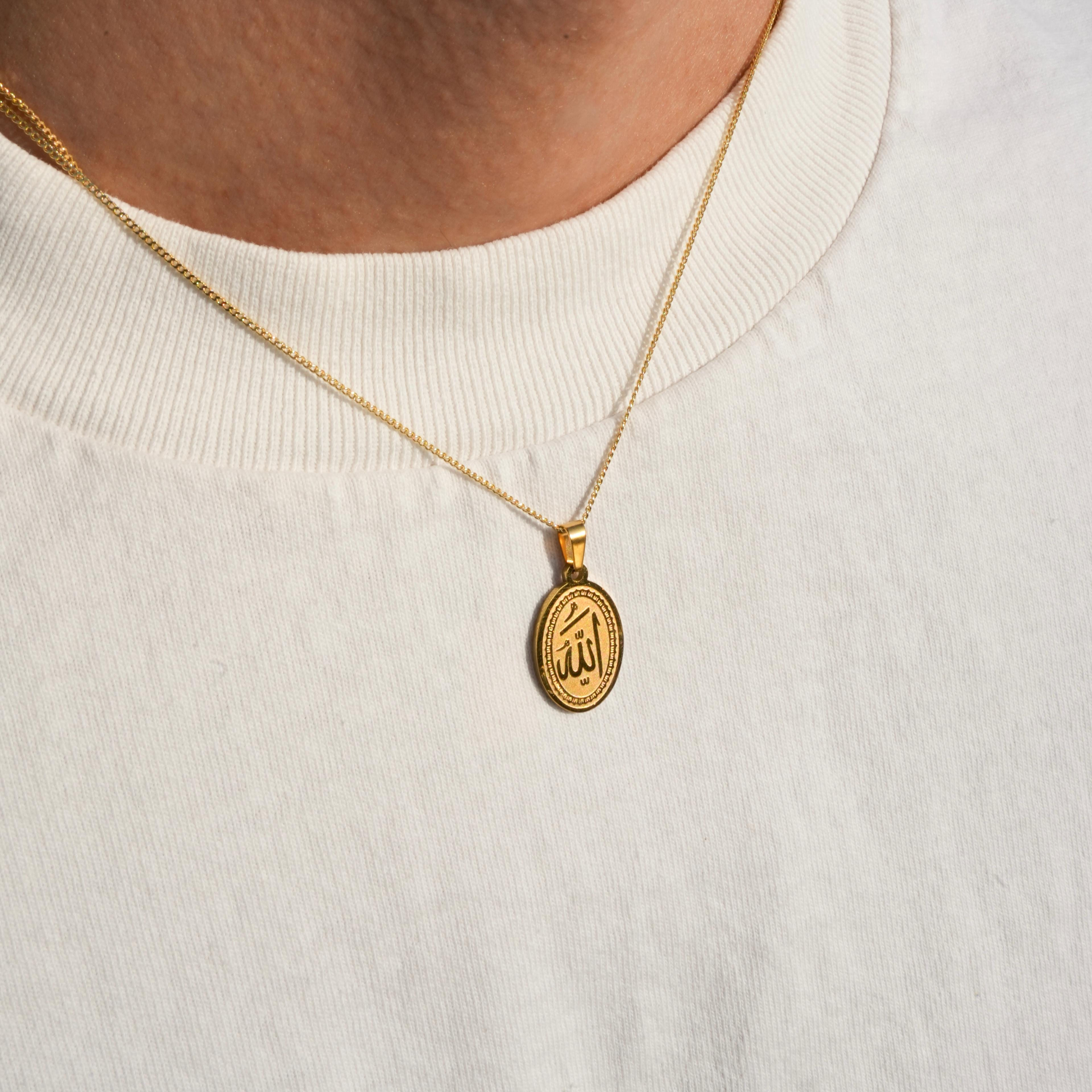 MEDALLION "ALLAH" NECKLACE