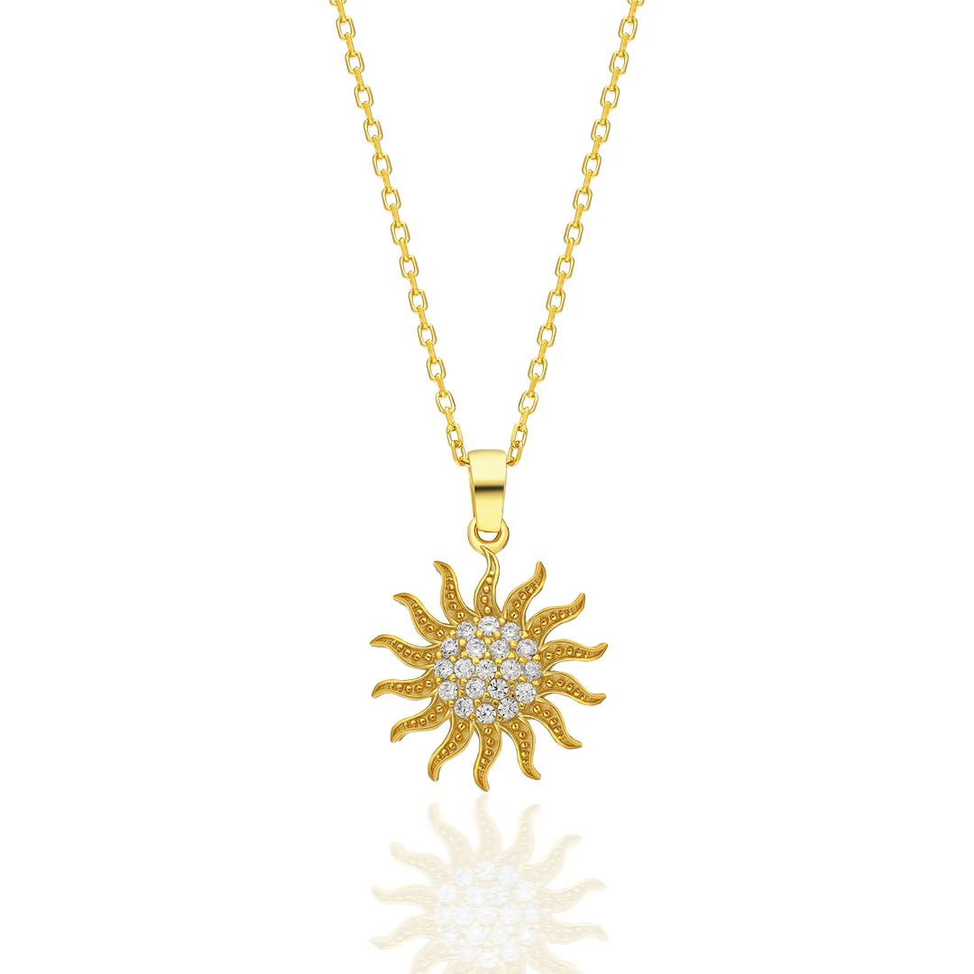 ICY SUN NECKLACE 925