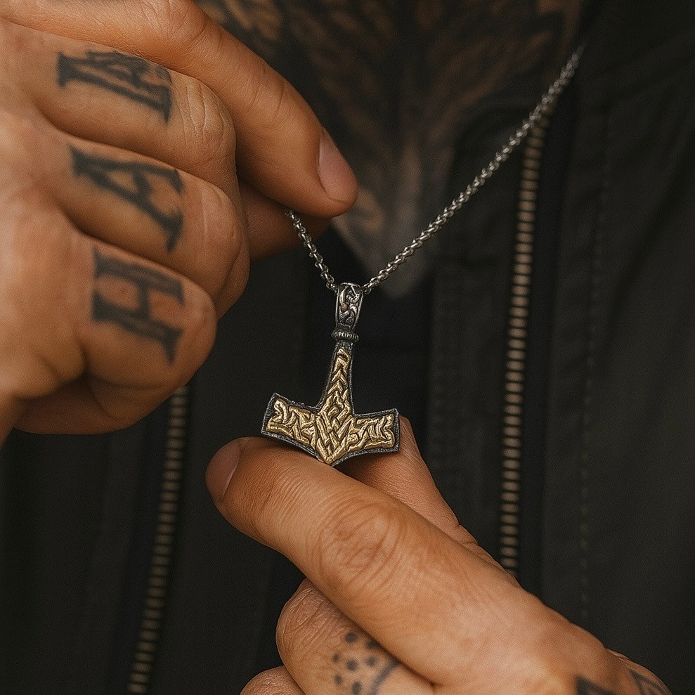 AXE NECKLACE 925