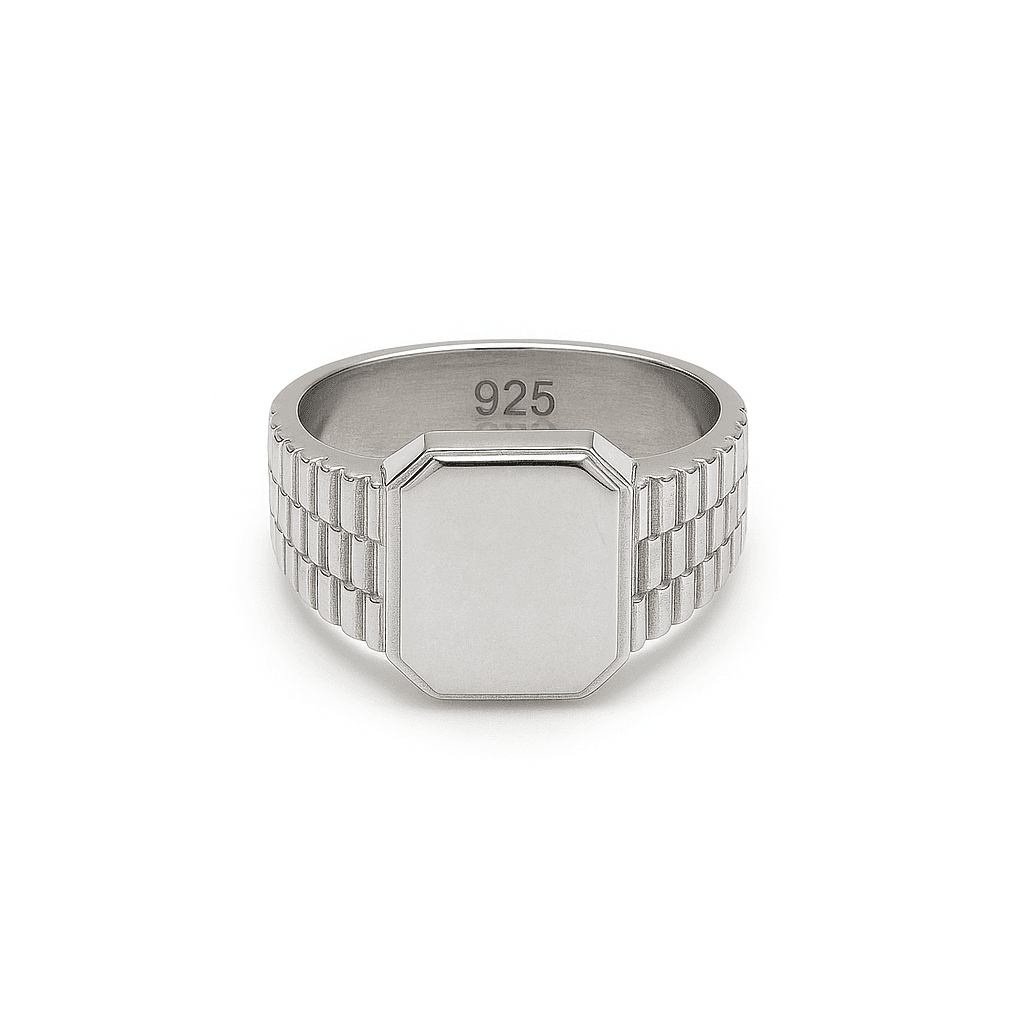 PLATE RING 925
