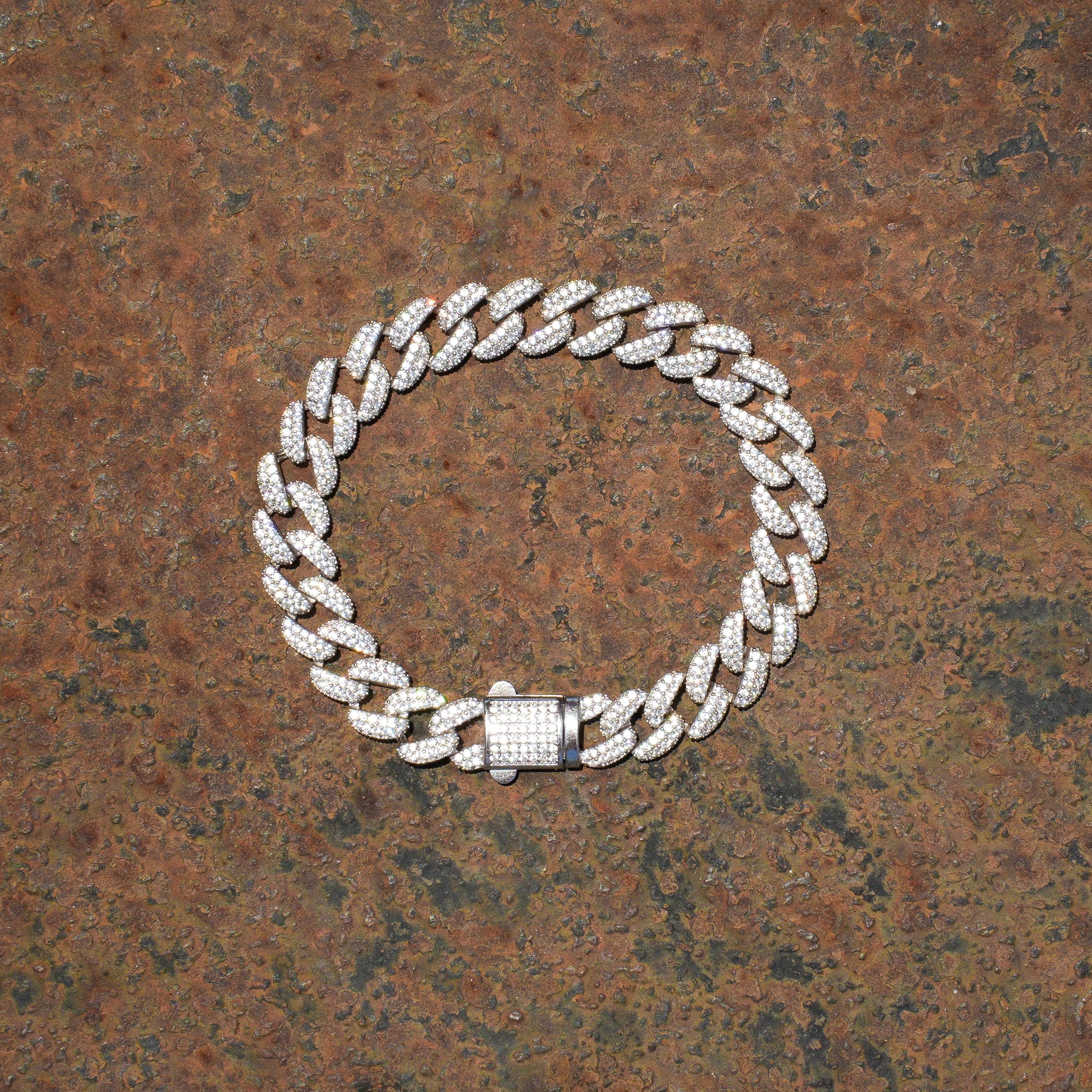 ICED CUBAN BRACELET 925