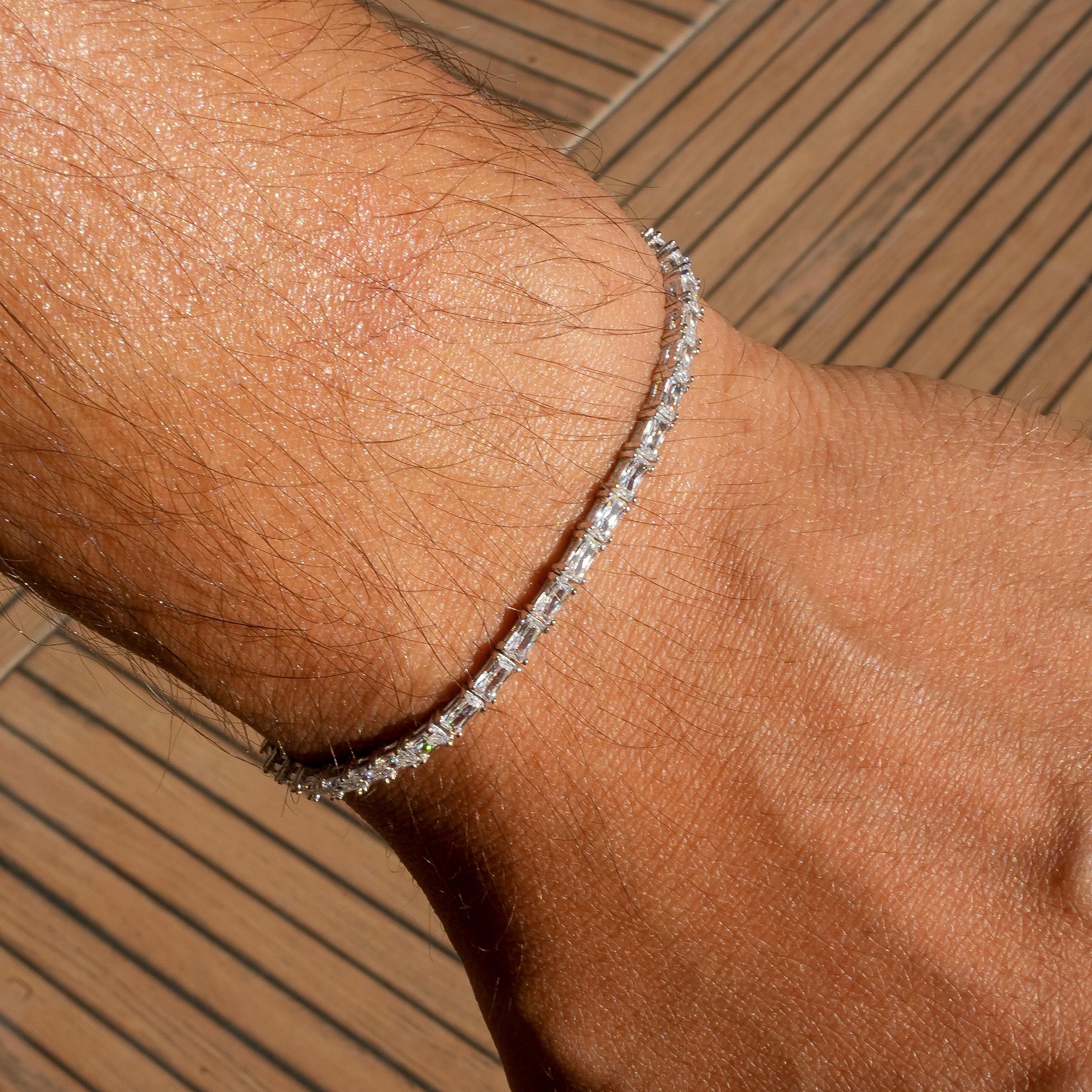 THIN BAUGETTE BRACELET 925