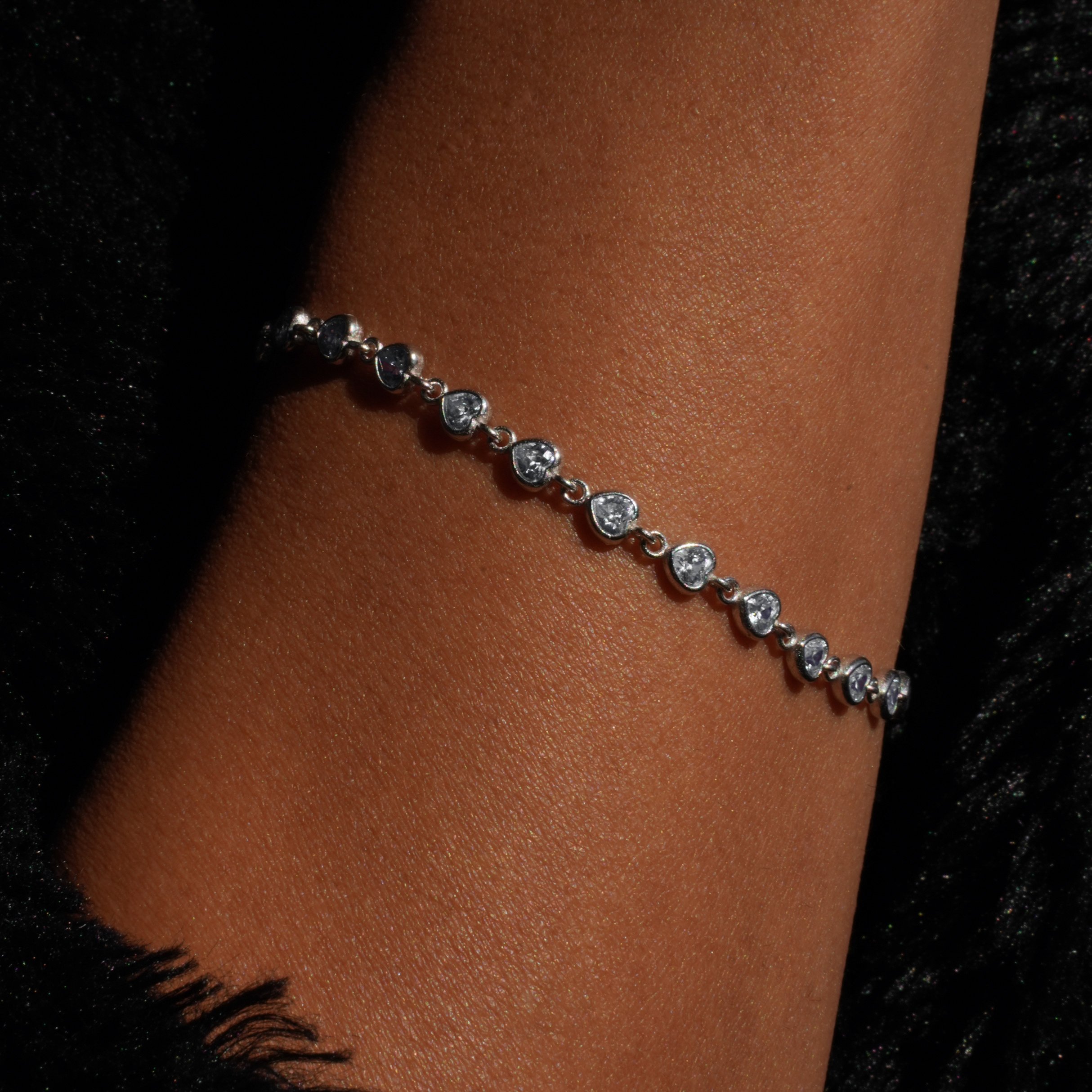 FULL HEART BRACELET 925