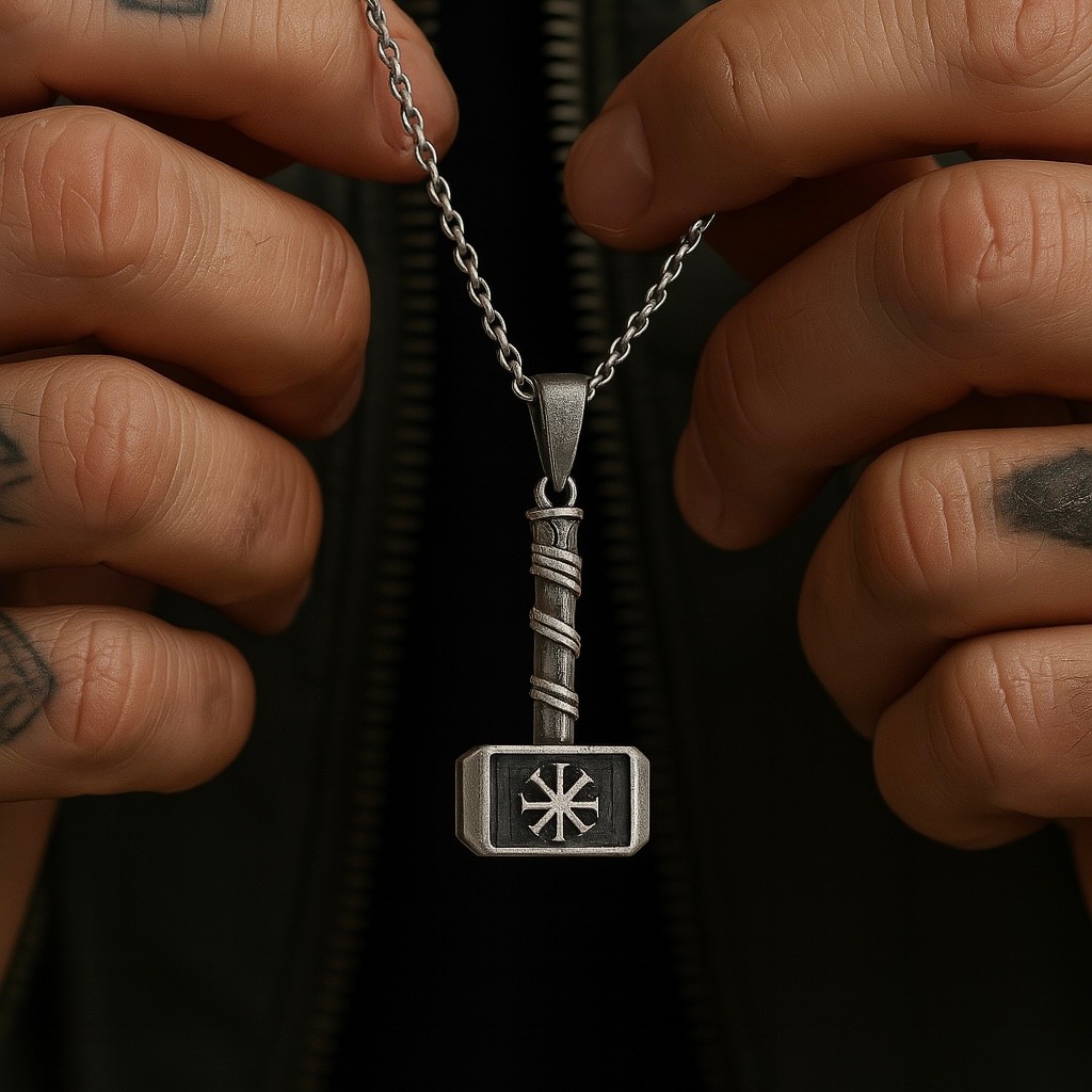HAMMER NECKLACE 925