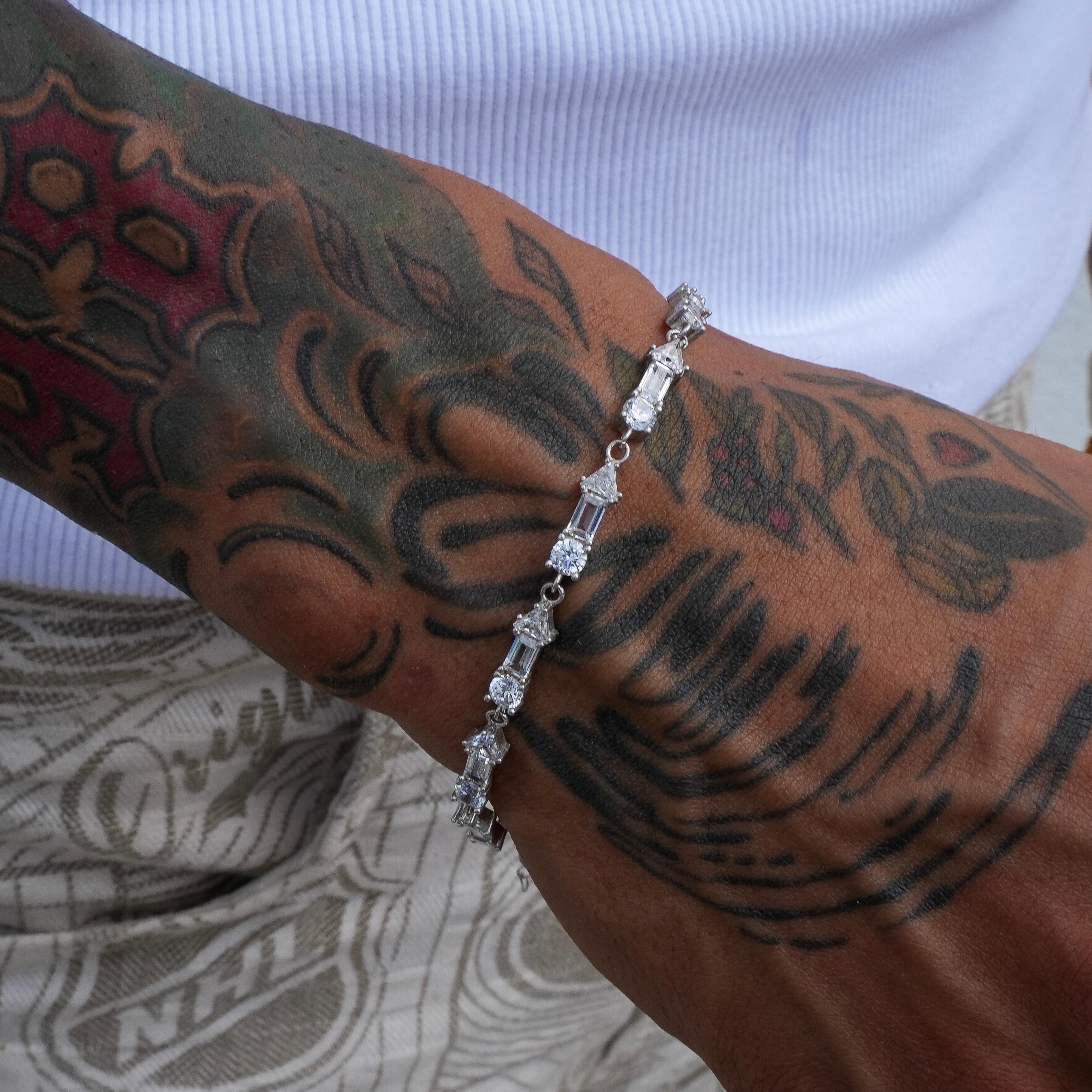 DOME BAUGETTE BRACELET 925
