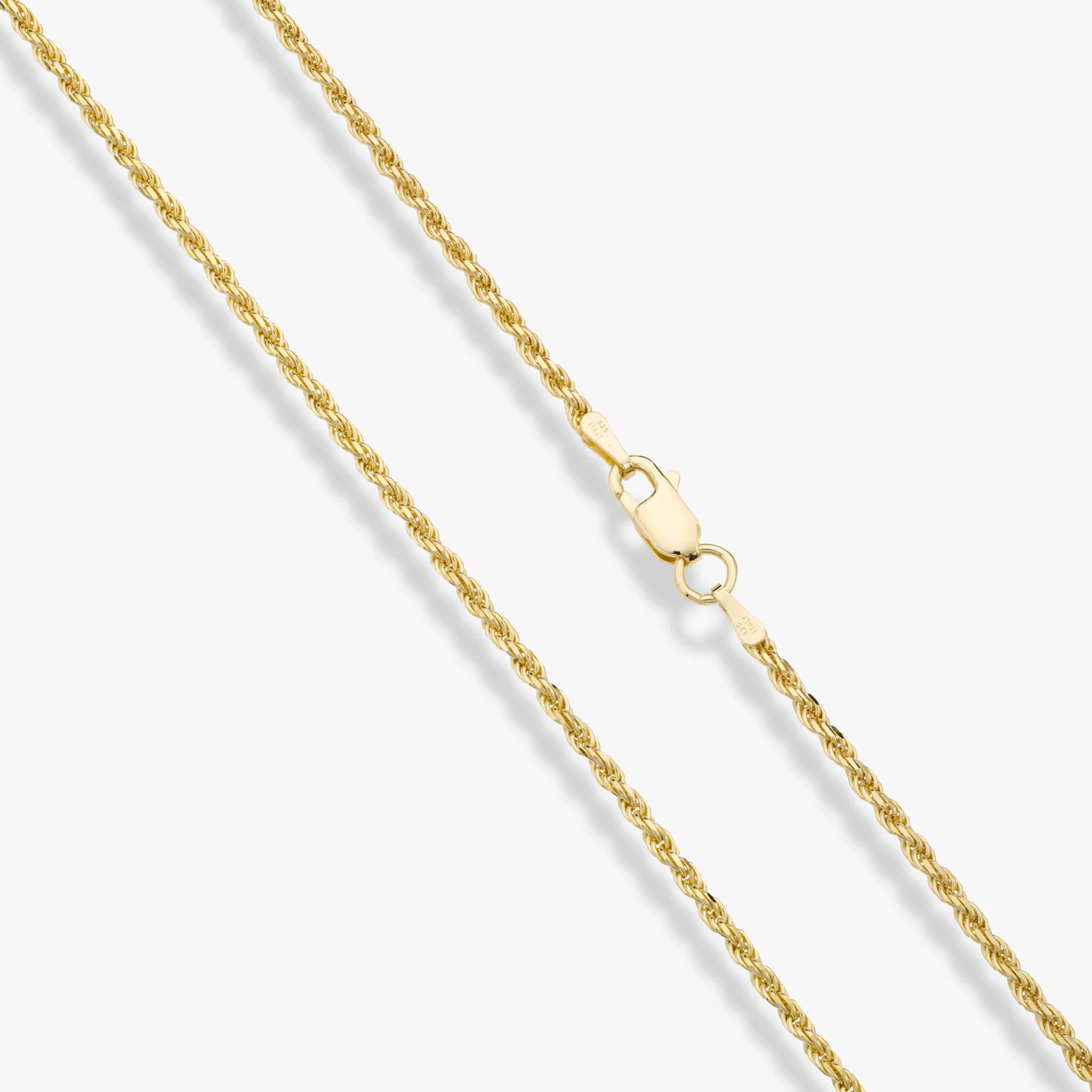 MICRO ROPE CHAIN - GOLD 925