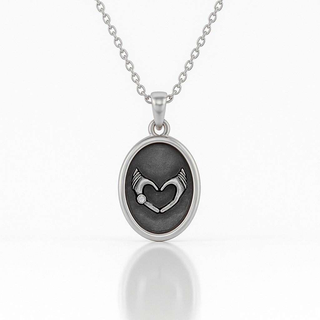 LOVE SIGN NECKLACE 925