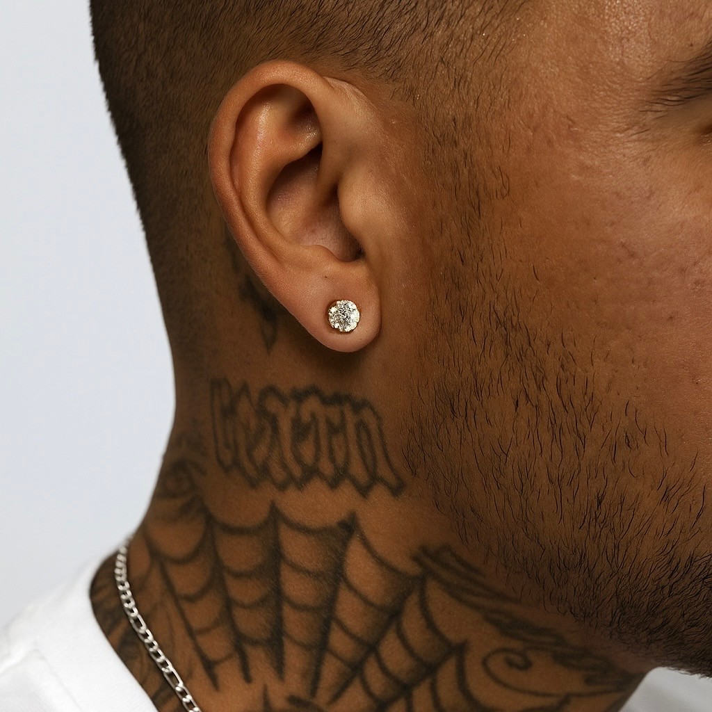 ROUND EARRINGS 925