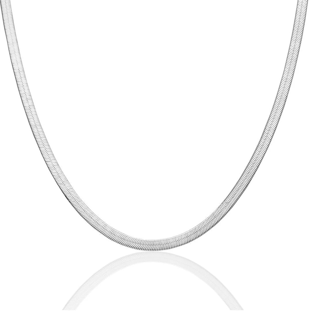 HERRINGBONE NECKLACE 925