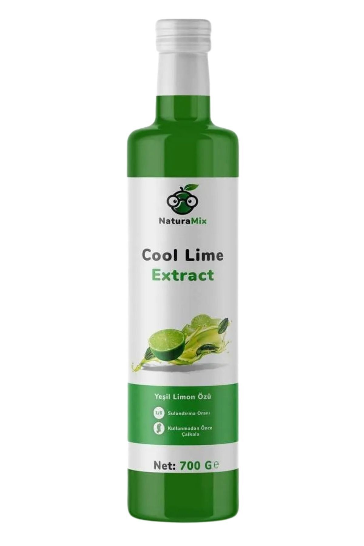Cool Lime Özü 500 ml Misket Limon Ve Nane Ferahlığı 700 gr