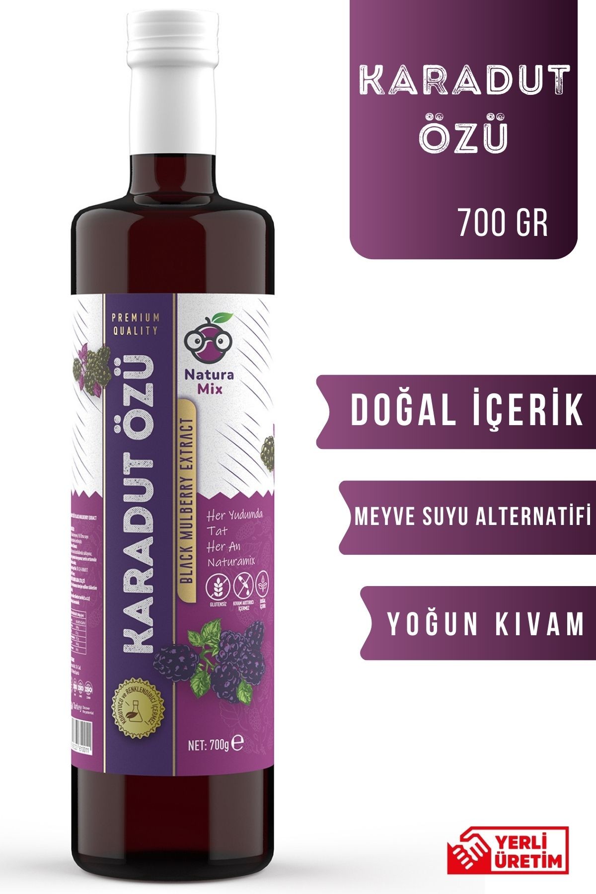 Karadut Özü Organik 700 gr