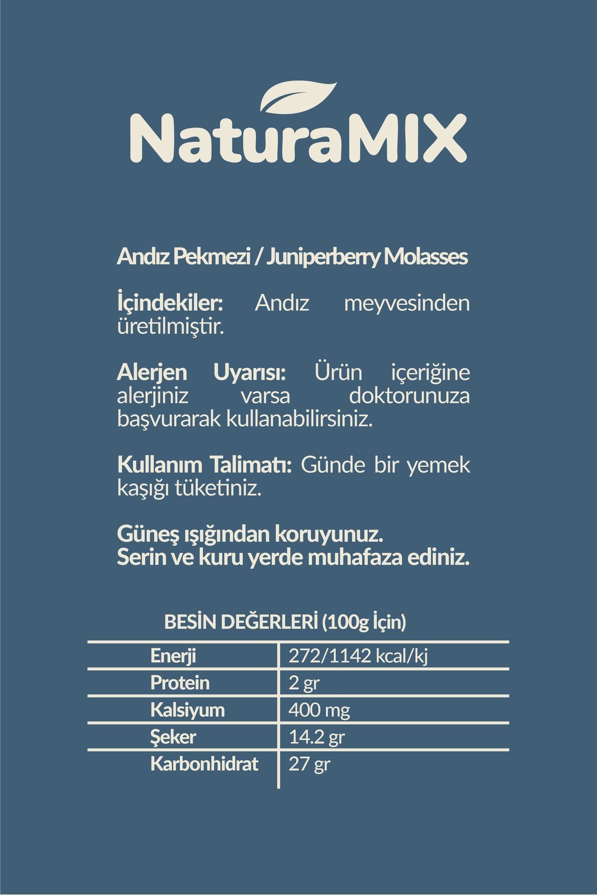Andız Pekmezi 315 GR
