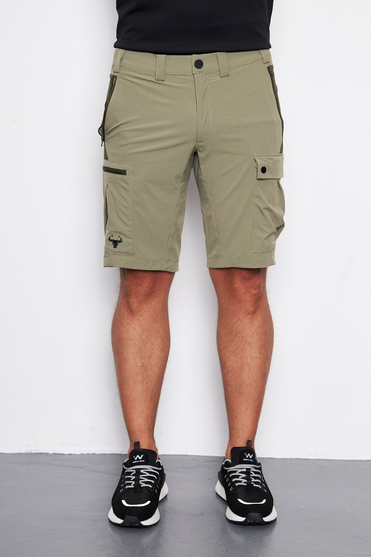 Cargo Short - 4 Strech - Light&Dark Olive