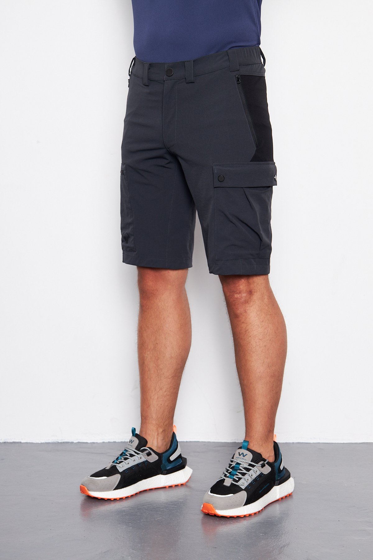 Cargo Short - 4 Strech - Siyah