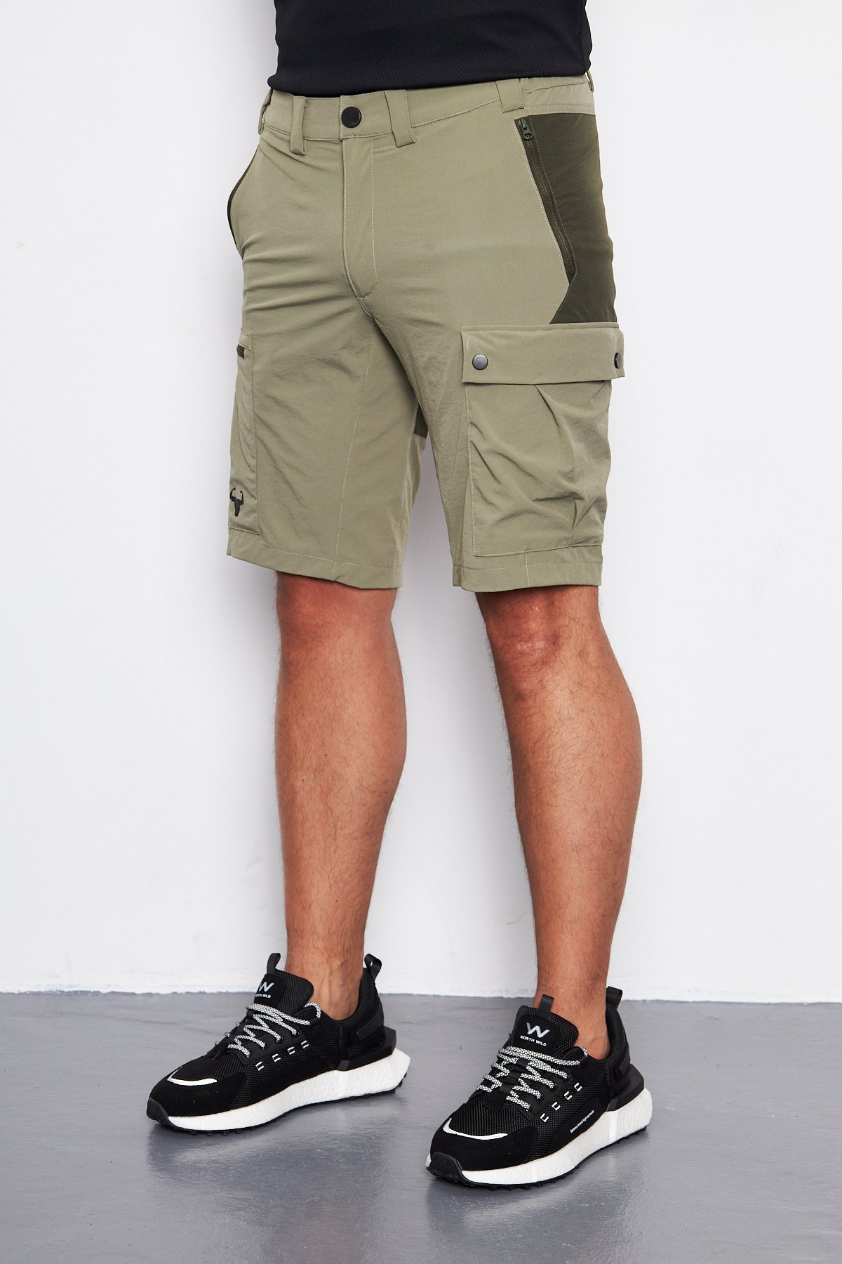 Cargo Short - 4 Strech - Light&Dark Olive