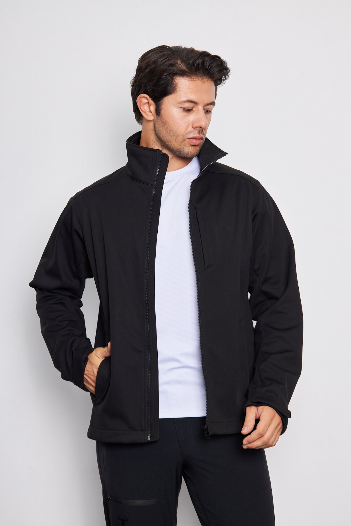 Crew Jacket - Siyah