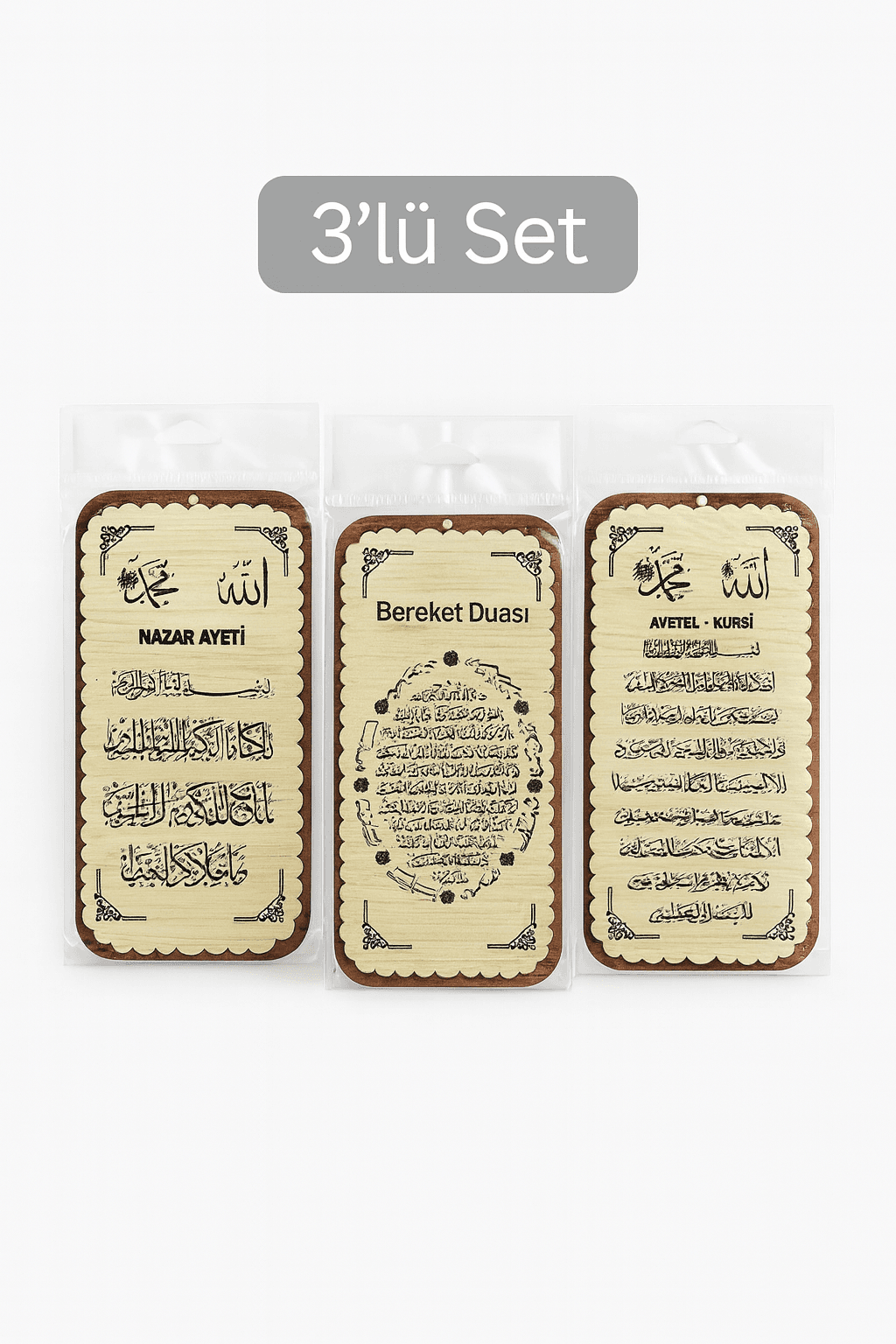 3’lü Dua Tablosu